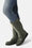 Long Rubber Boots - Army