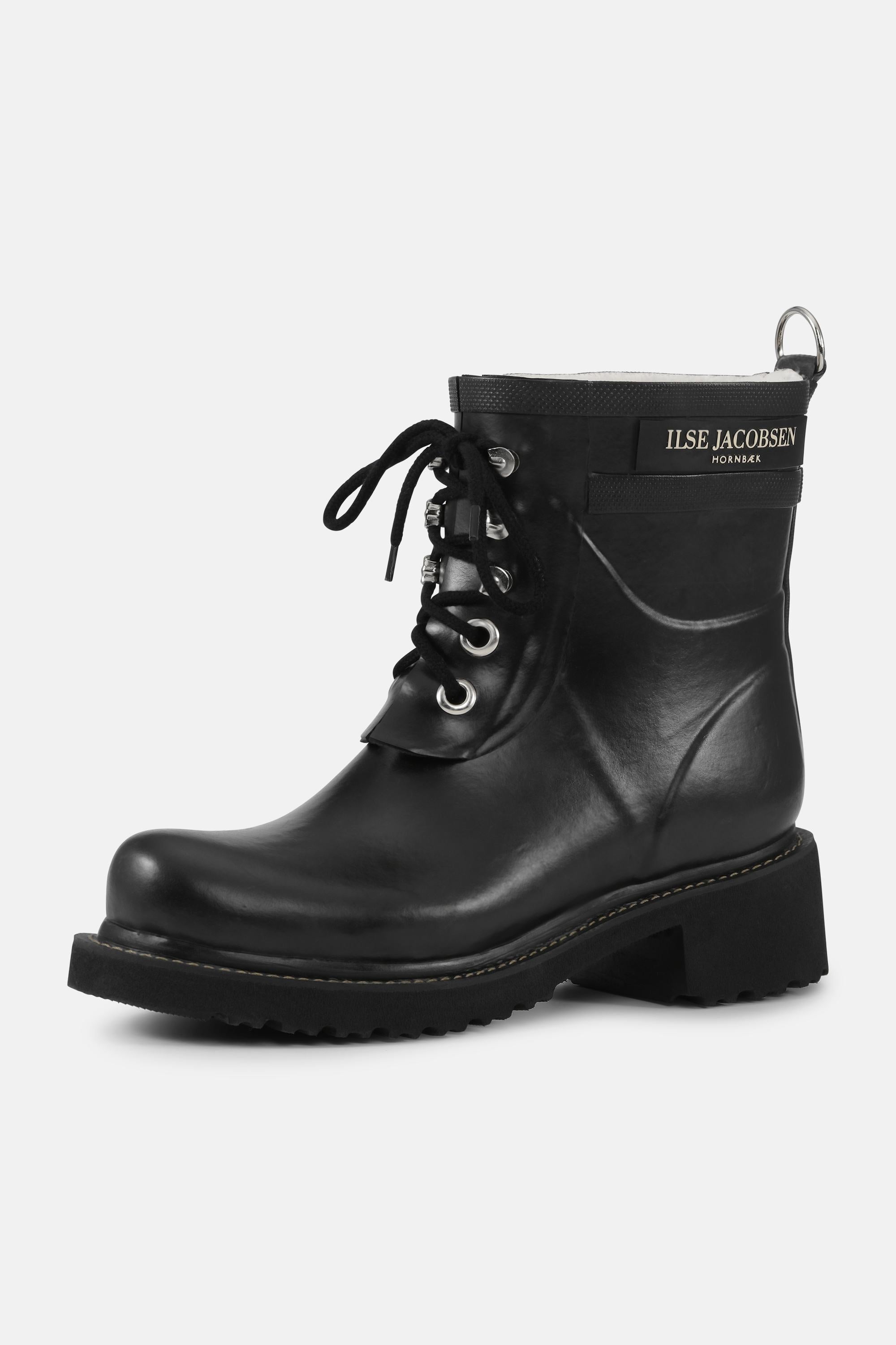 Short Rubber Boots - Black Black