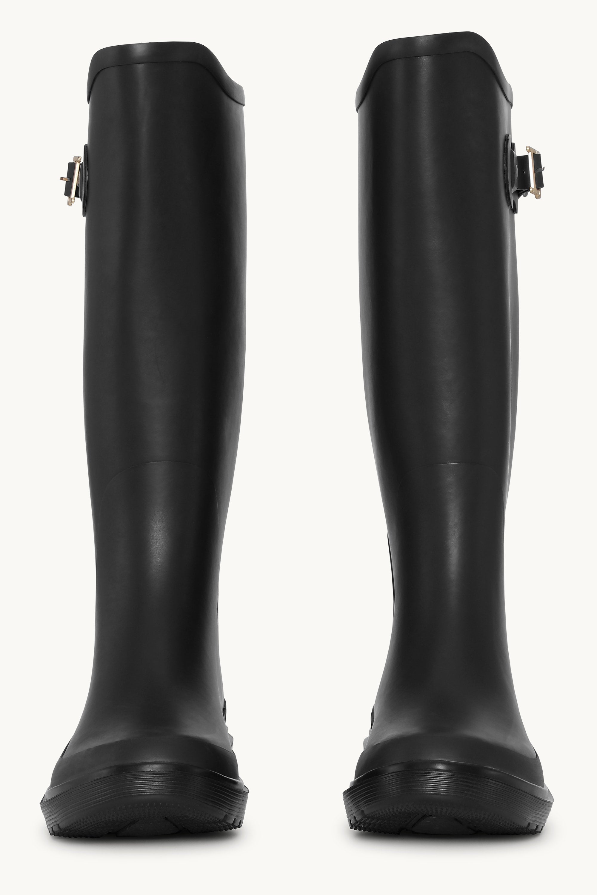 Long Rainboots - Black Black