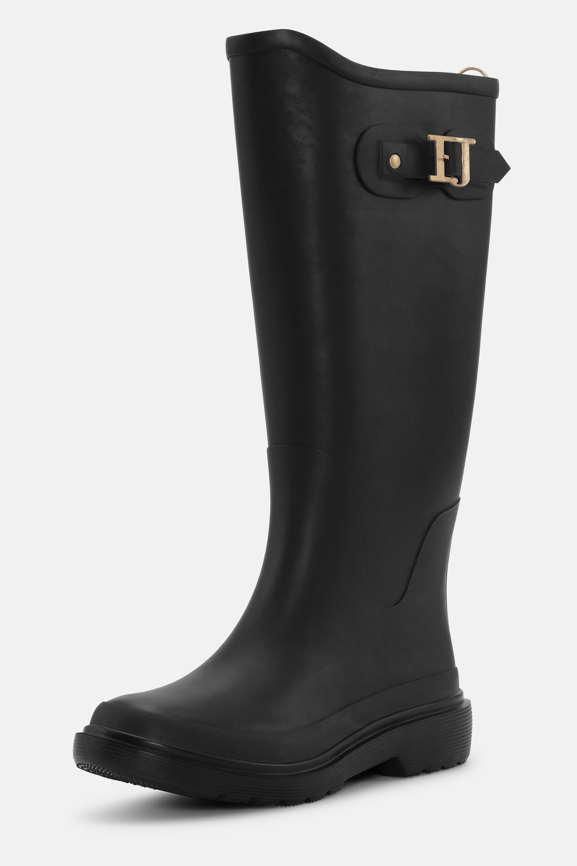 Long Rainboots - Black Black