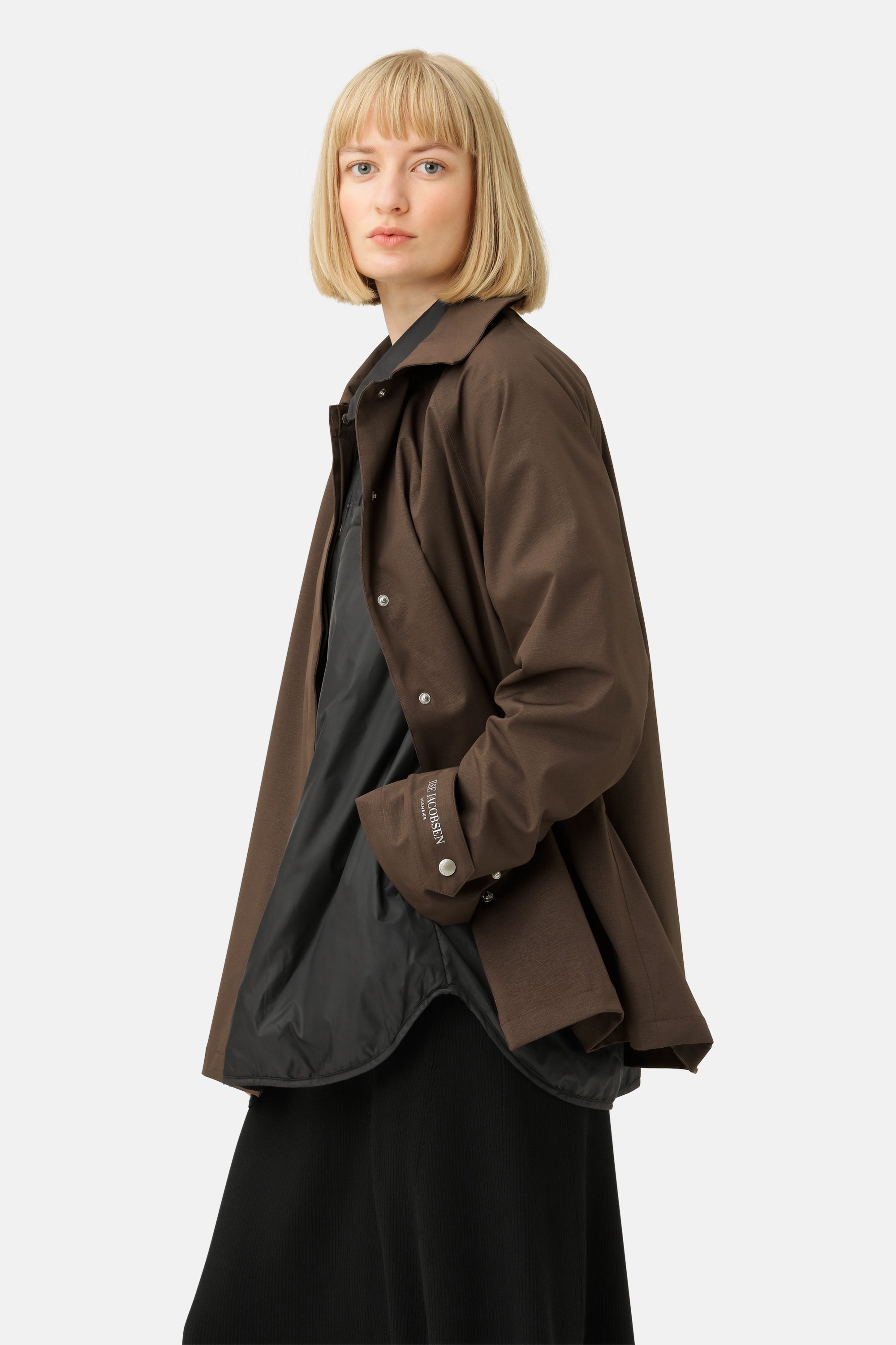Ilse Jacobsen Hornbæk Rain Rain jacket Rain jacket 229 Chocolate Brown