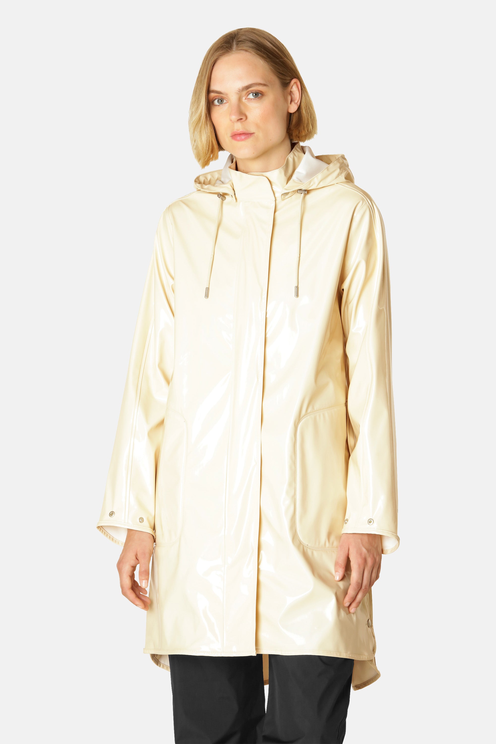 Ilse Jacobsen Hornbæk Rain Long Raincoat Raincoat 132 Bleached Sand