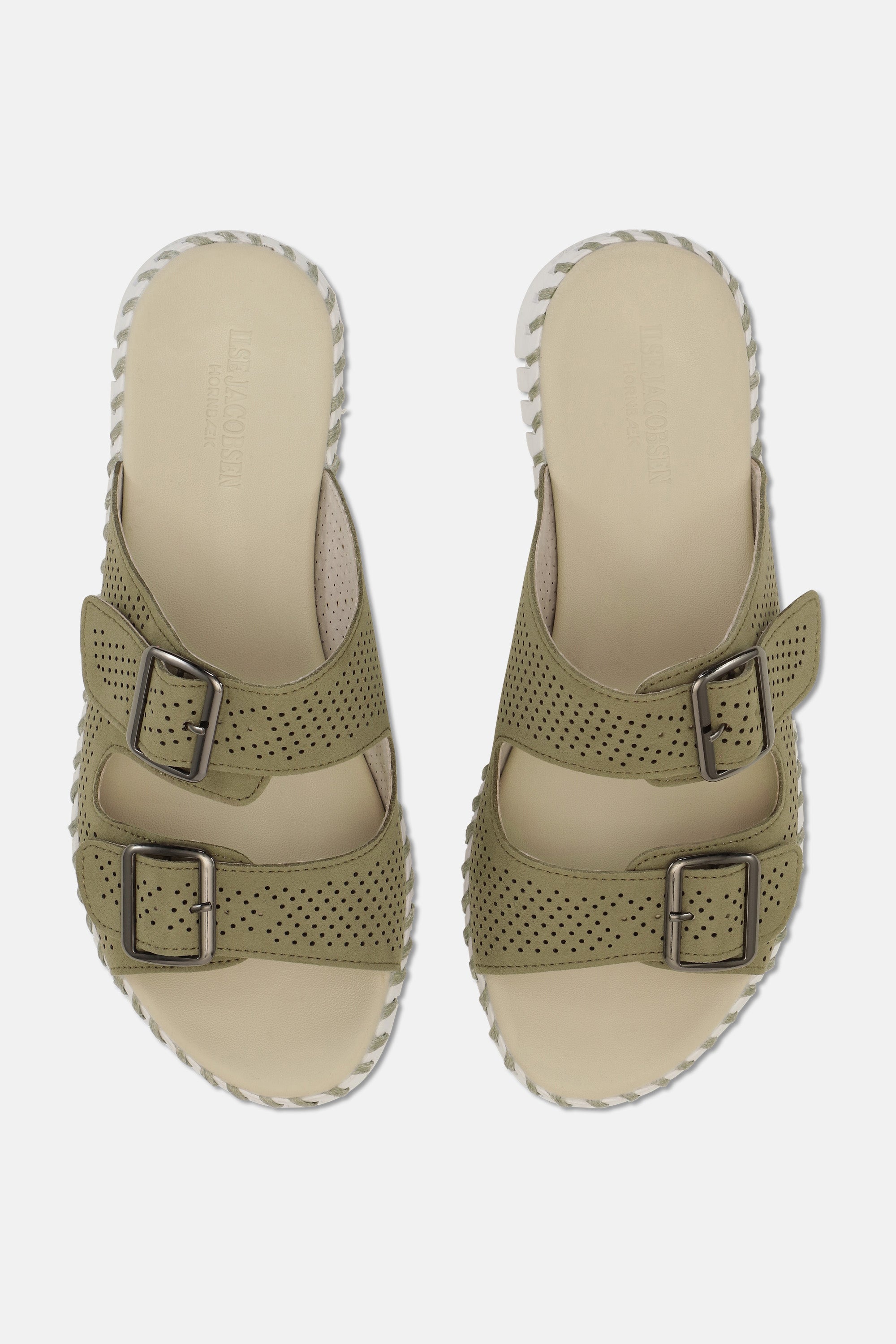 Ilse Jacobsen Hornbæk Footwear Sandals Sandals 410 Army