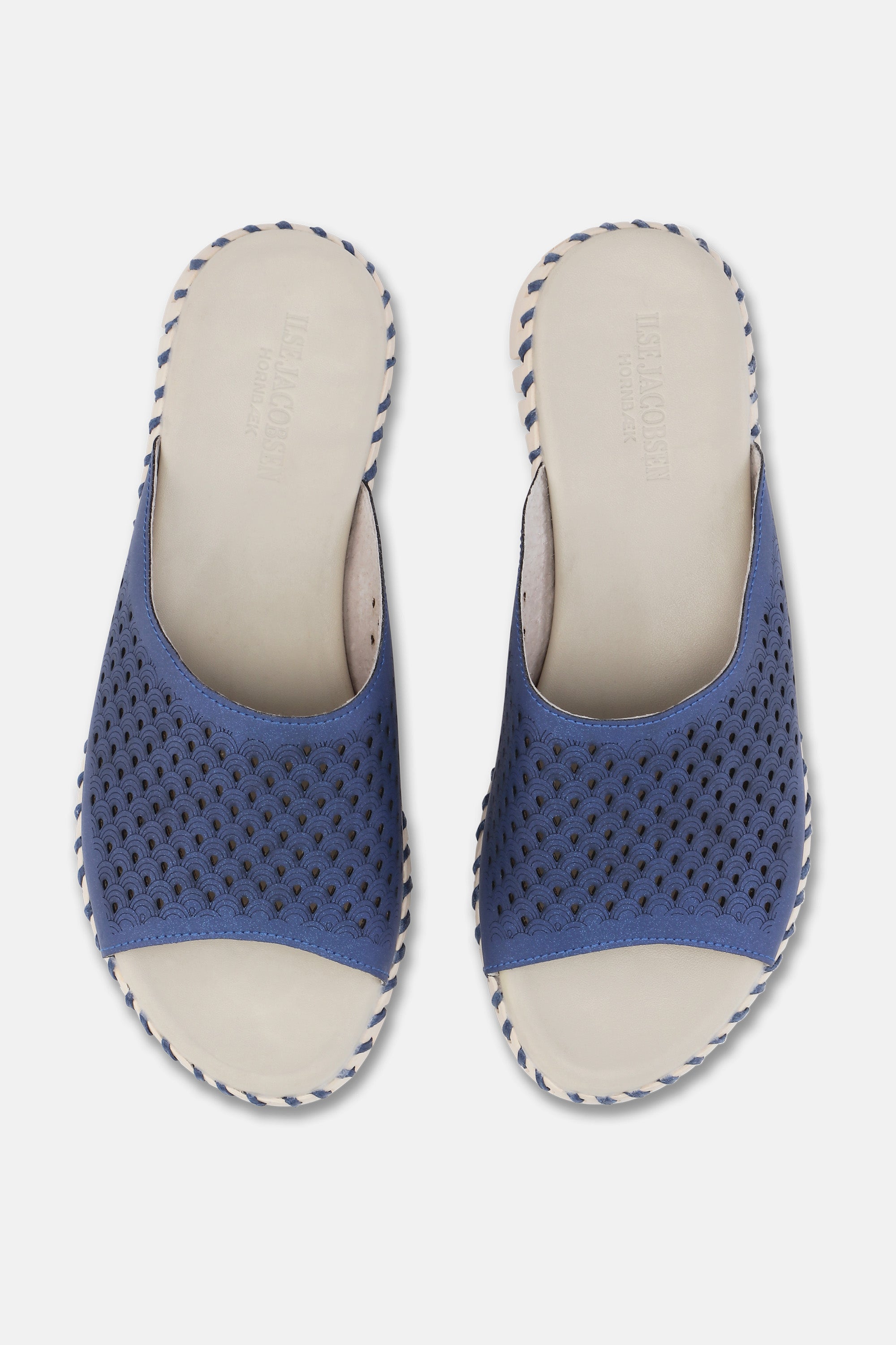 Ilse Jacobsen Hornbæk Footwear Sandals Sandals 674 Blue Web