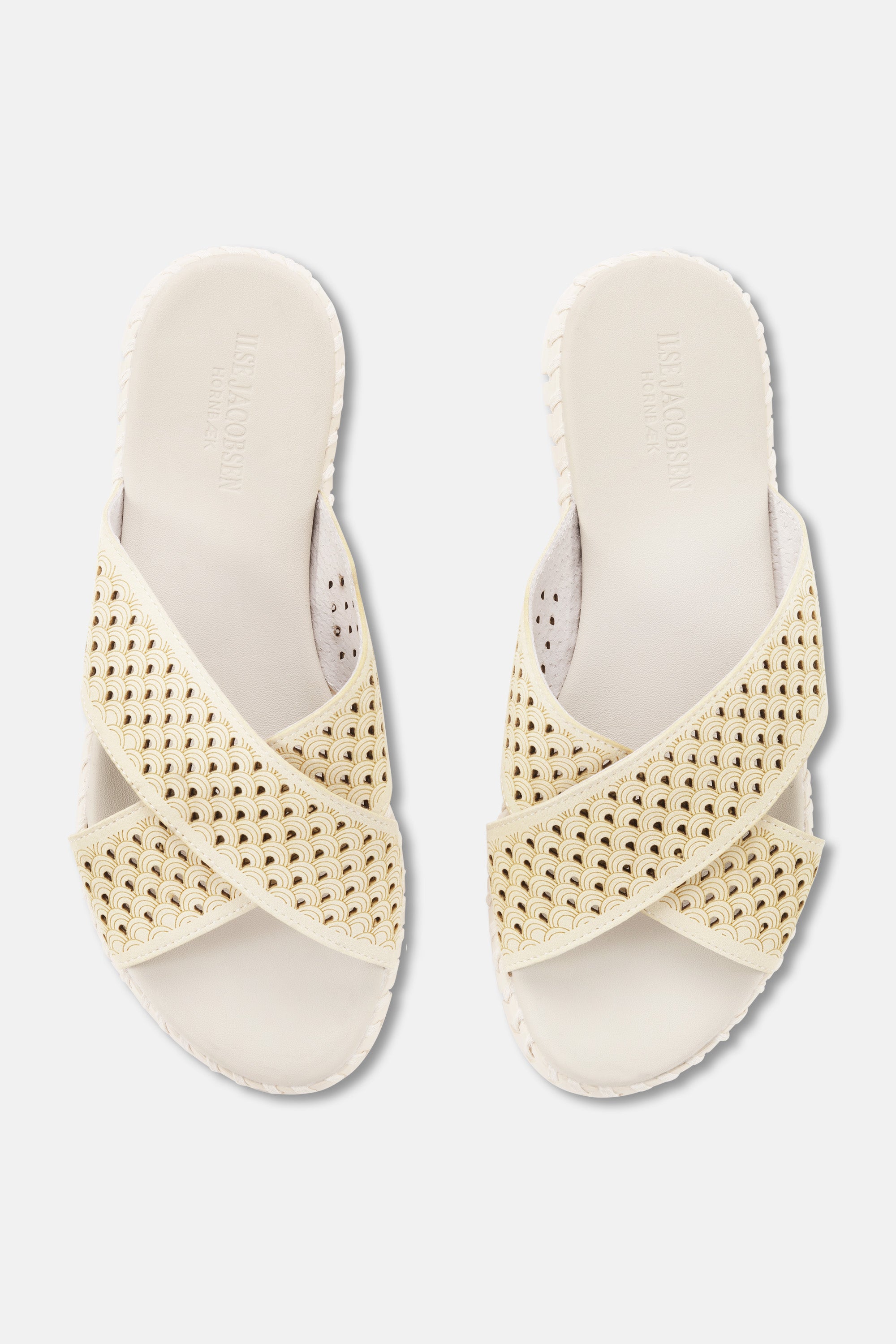 Ilse Jacobsen Hornbæk Footwear Sandals Sandals 103 Double Cream