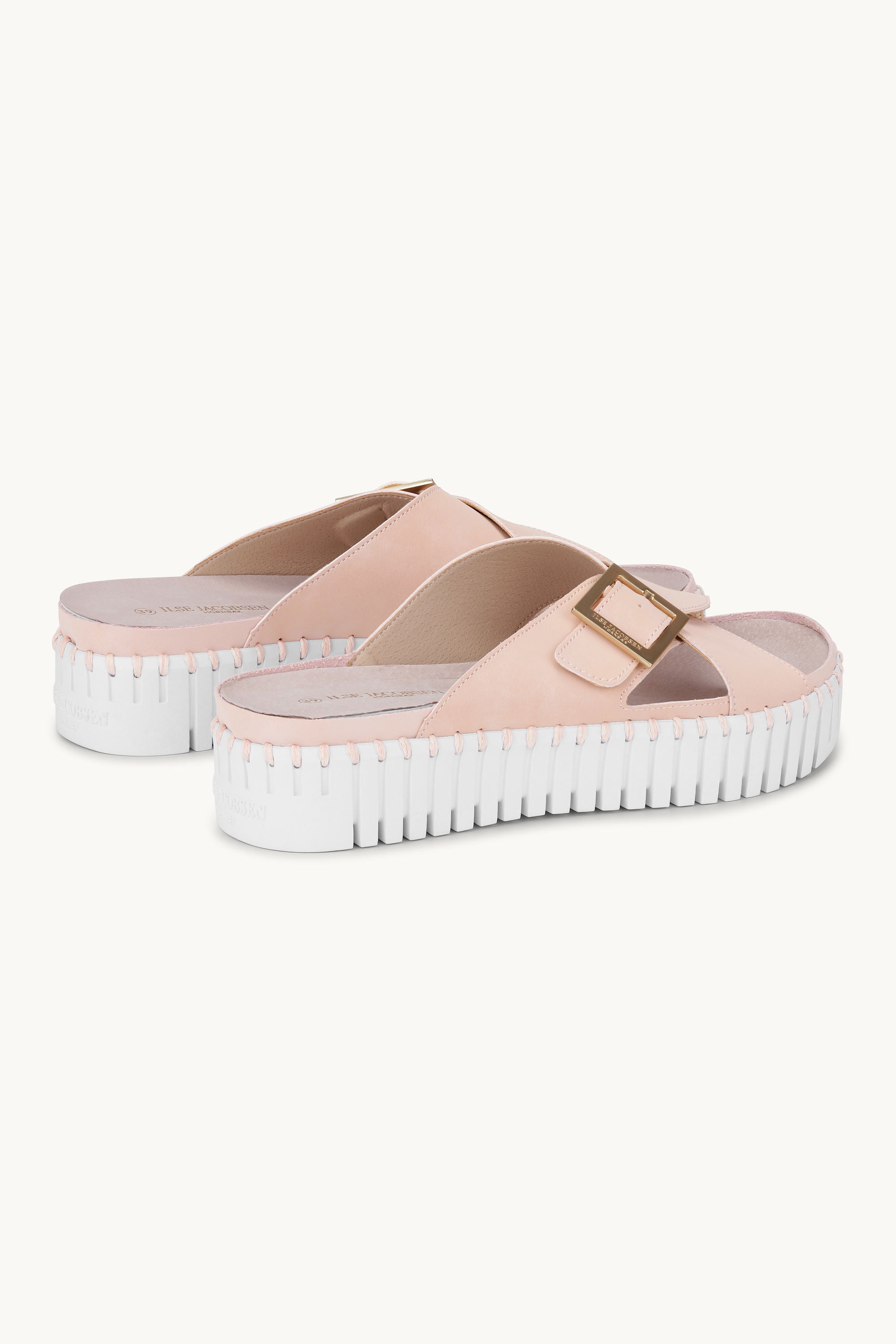 Sandals Crossover - Adobe Rose White