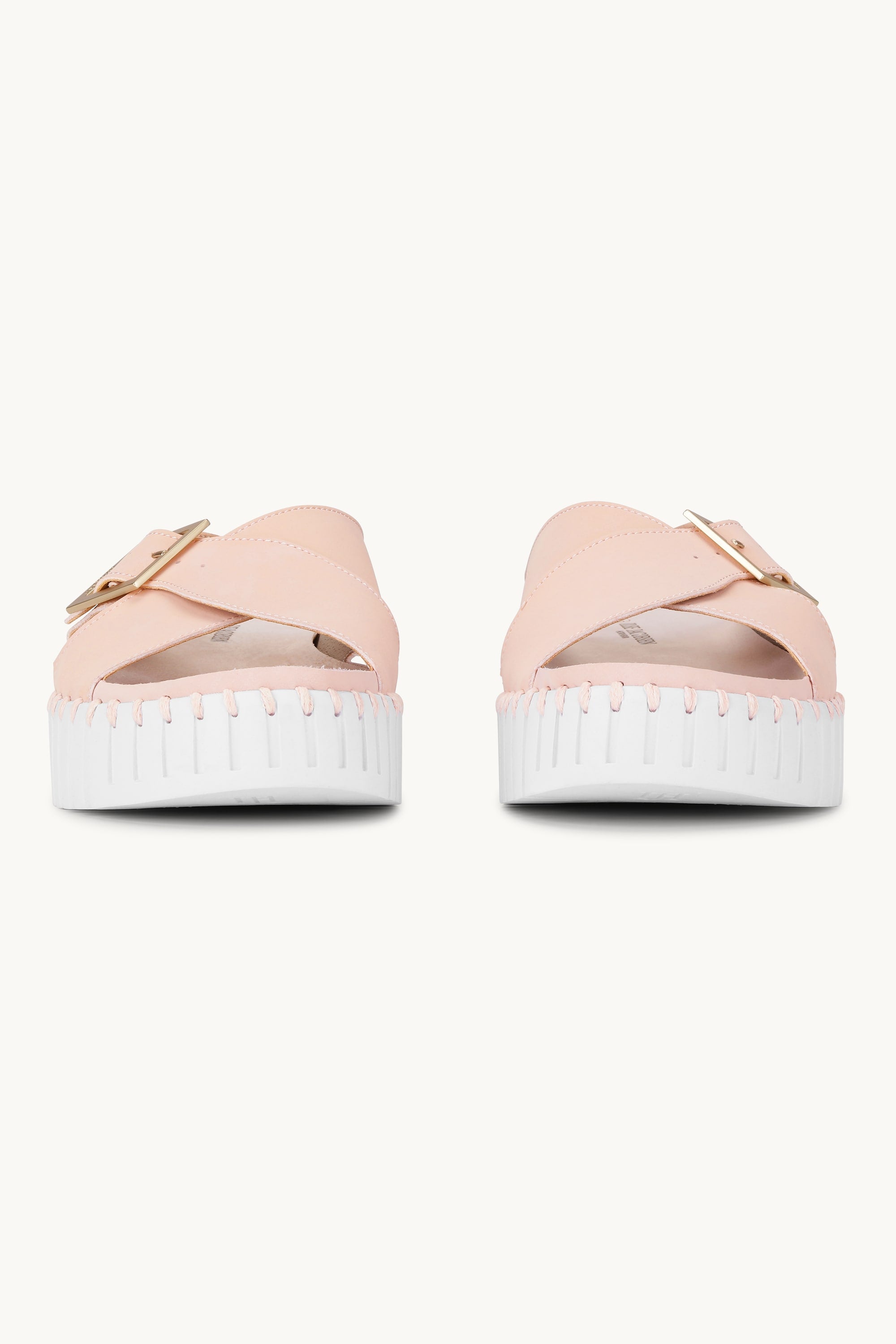 Sandals Crossover - Adobe Rose White