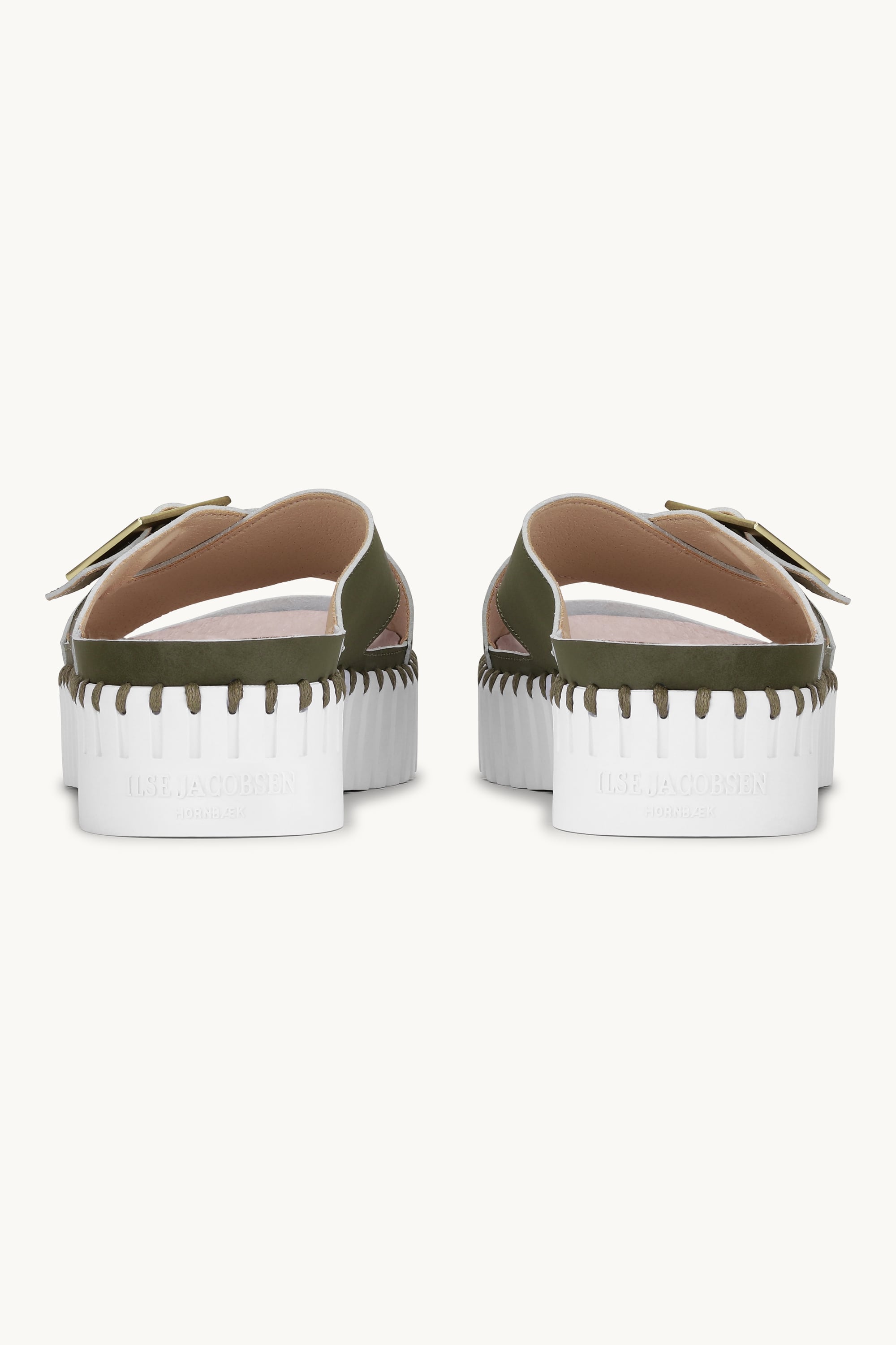 Sandals Crossover - Army White
