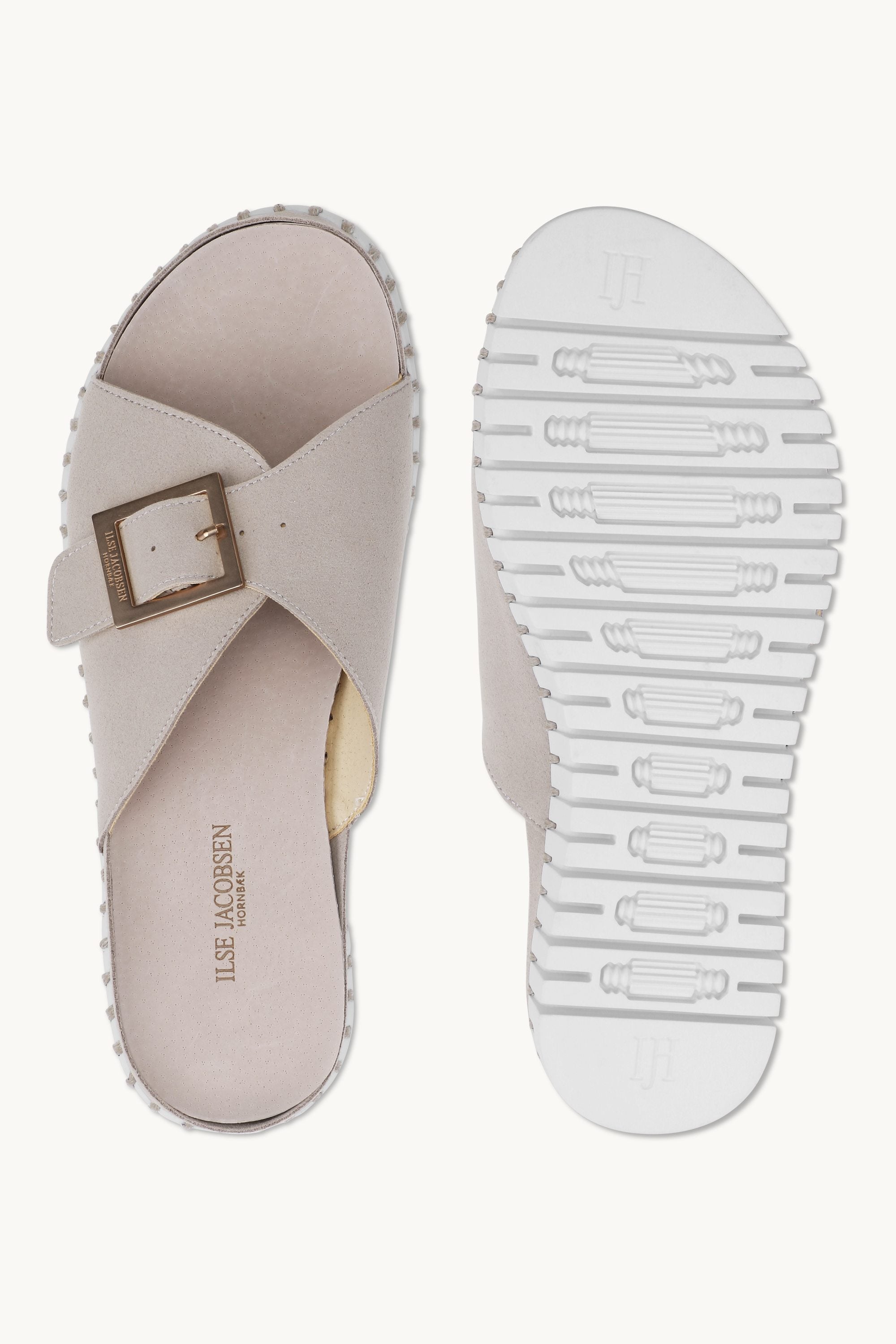 Sandals Buckle - Atmosphere White