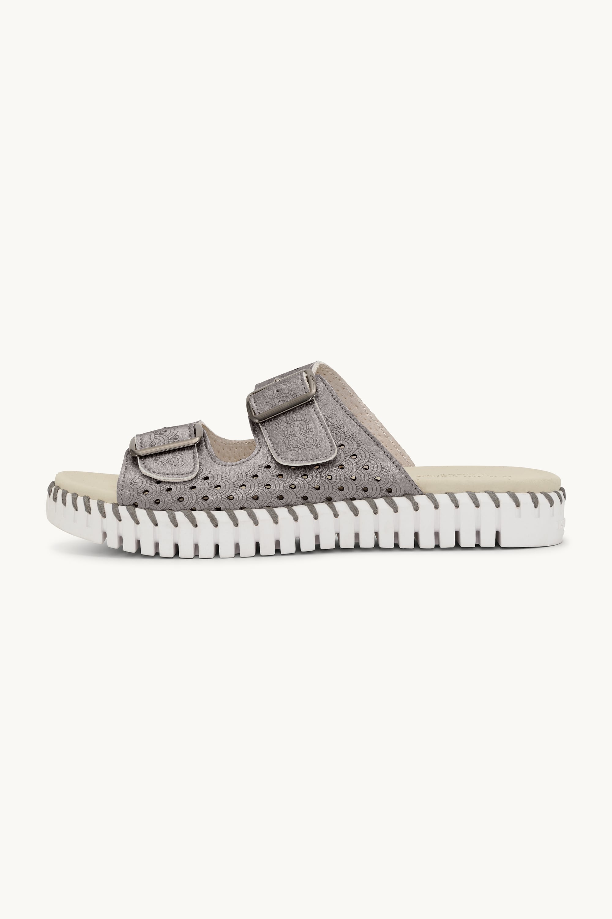 Tulip Sandals - Gun Metal