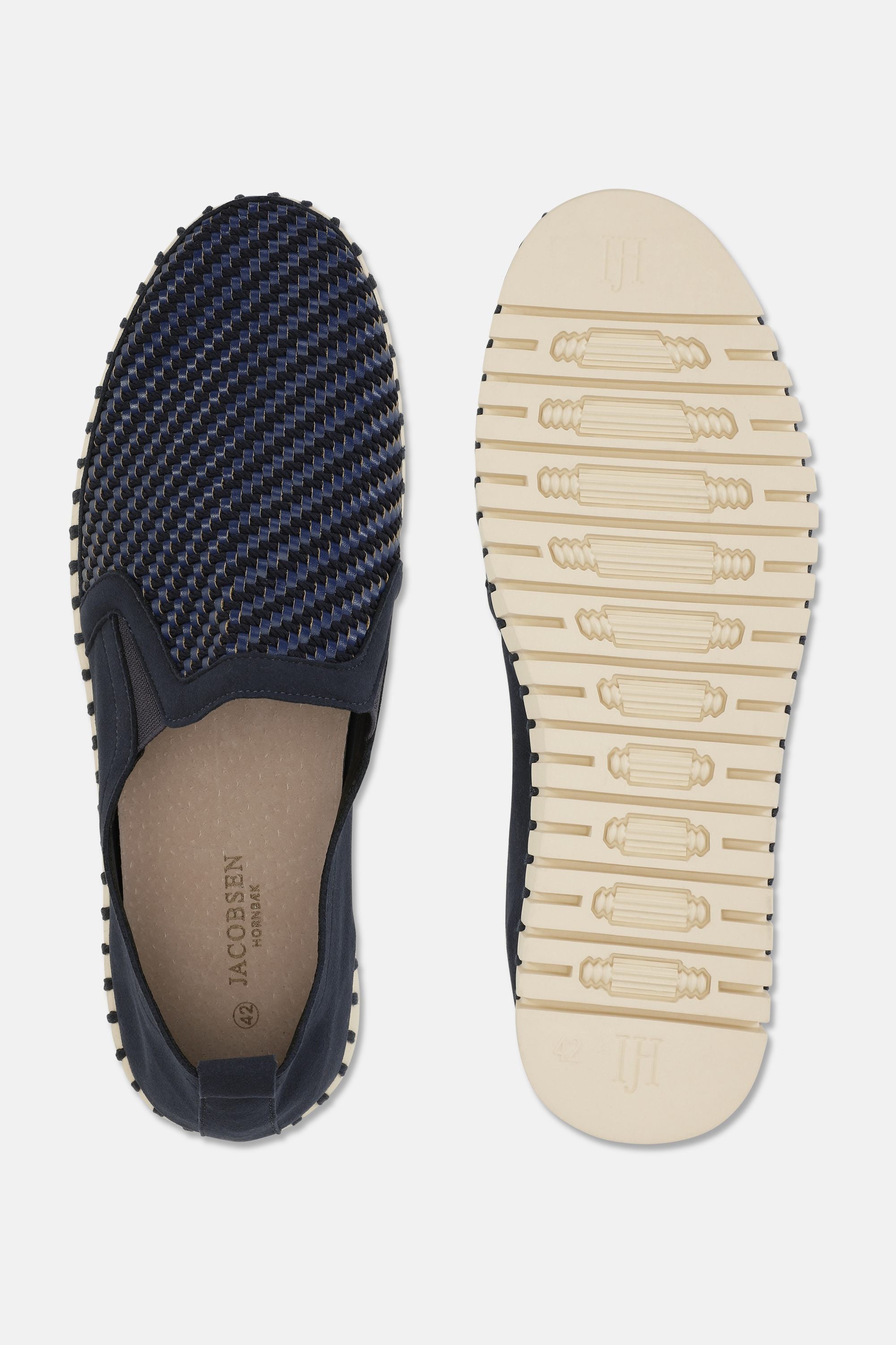 Men’s Comfort Shoes - Dark Indigo Pearled Ivory
