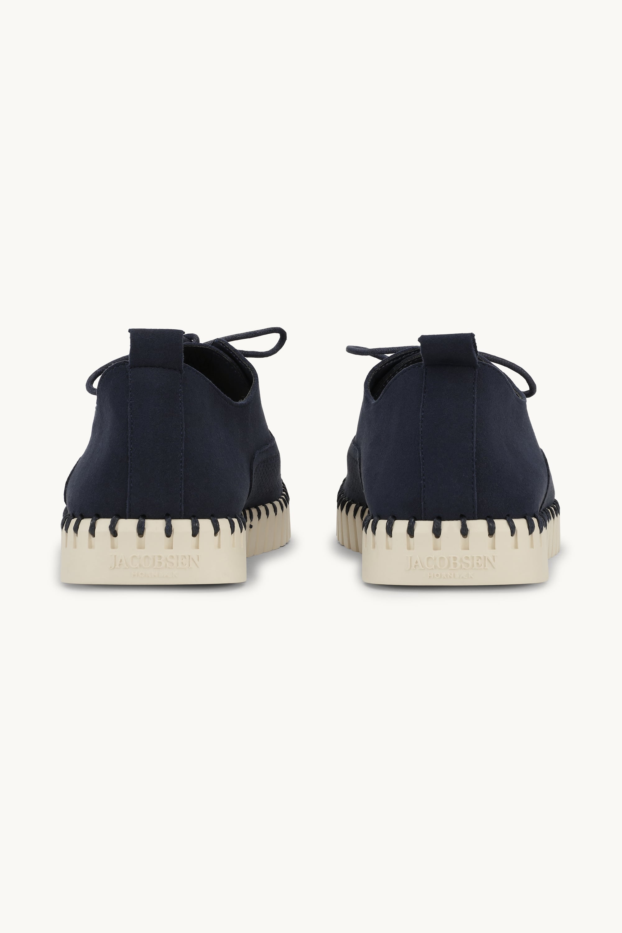 Men’s Shoes With Laces - Dark Indigo Pearled Ivory