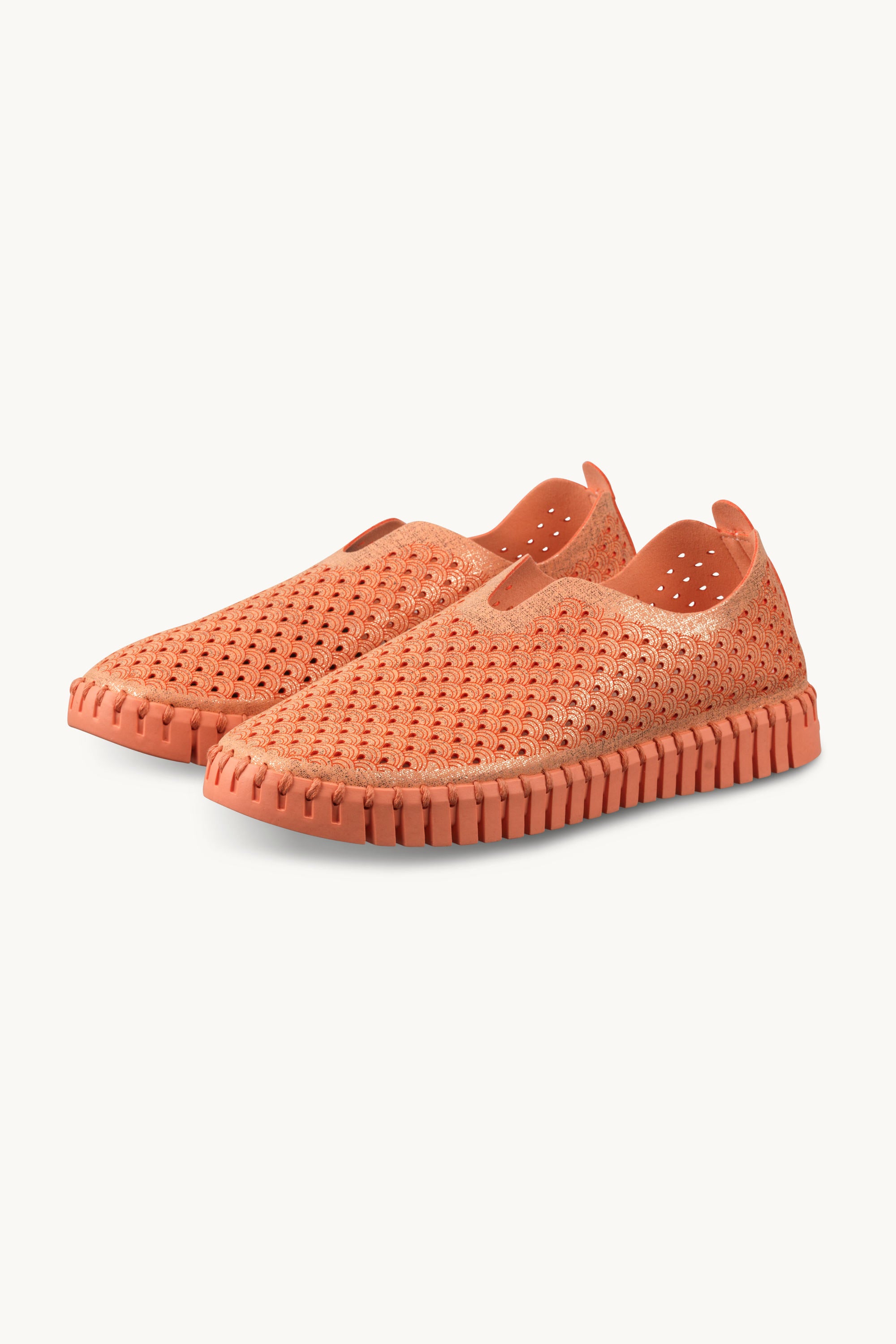 Tulip Glitter Tonal - Peach Peach