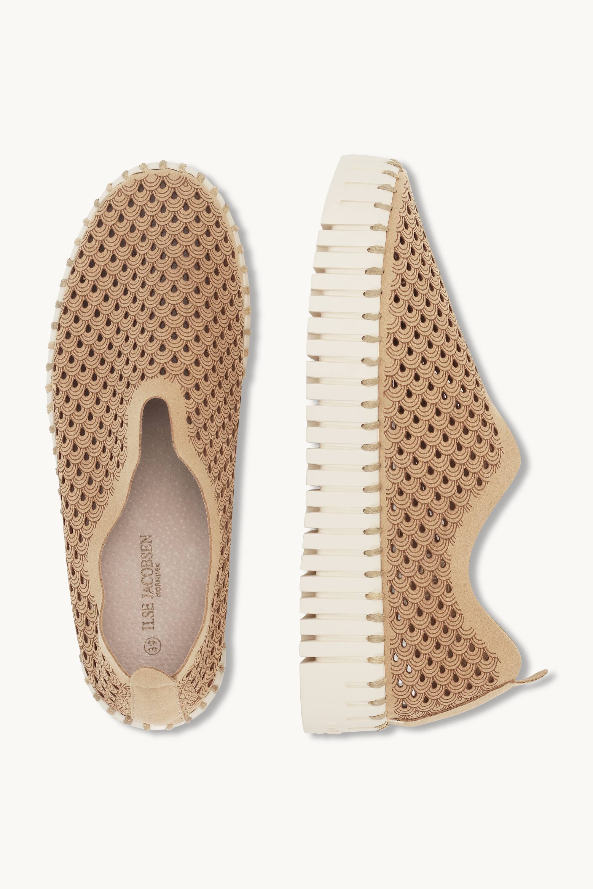Platform Tulip Flats - Latte