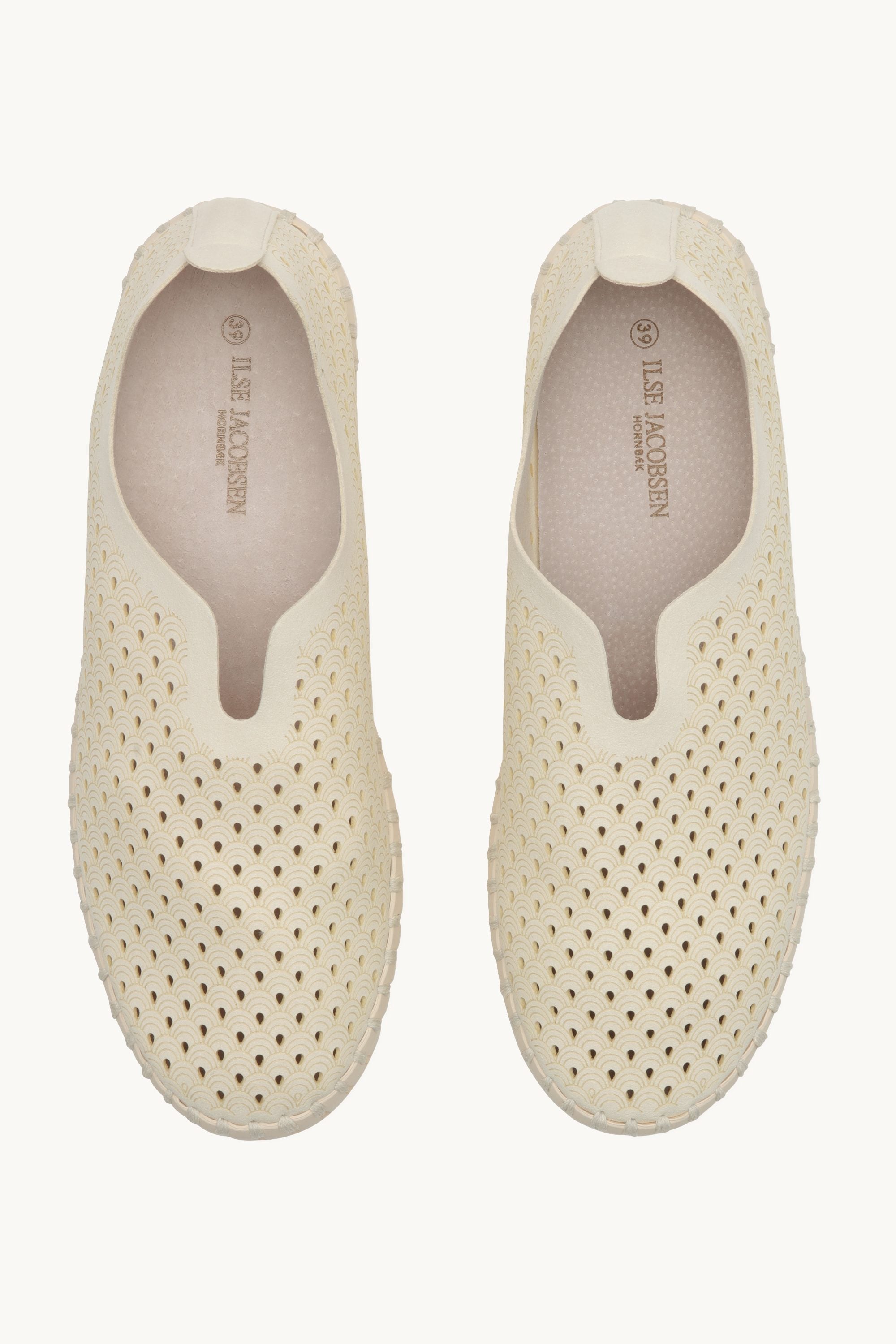 Platform Tulip Flats - Milk Creme