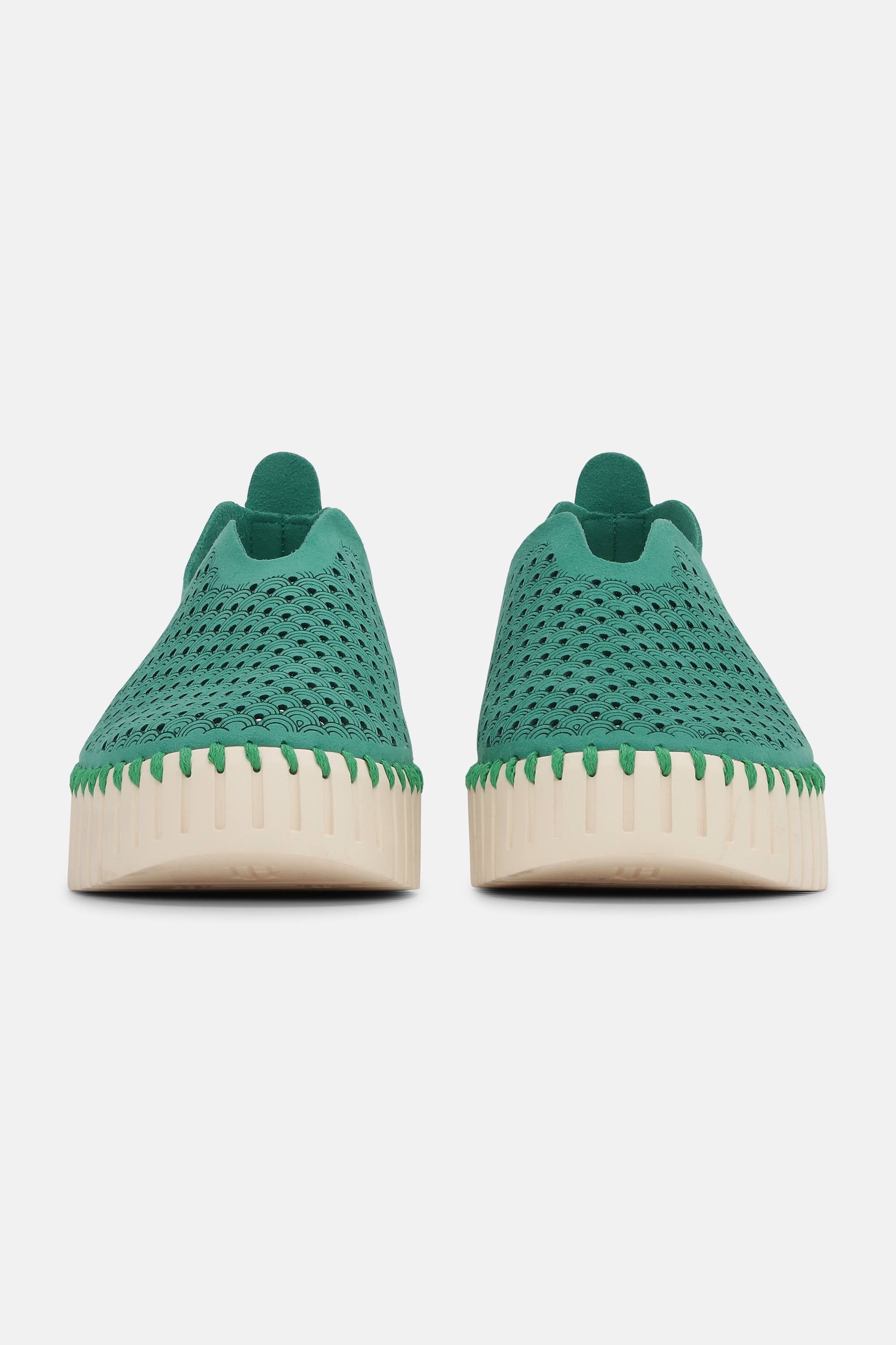 Platform Tulip Flats - Spruce Pearled Ivory