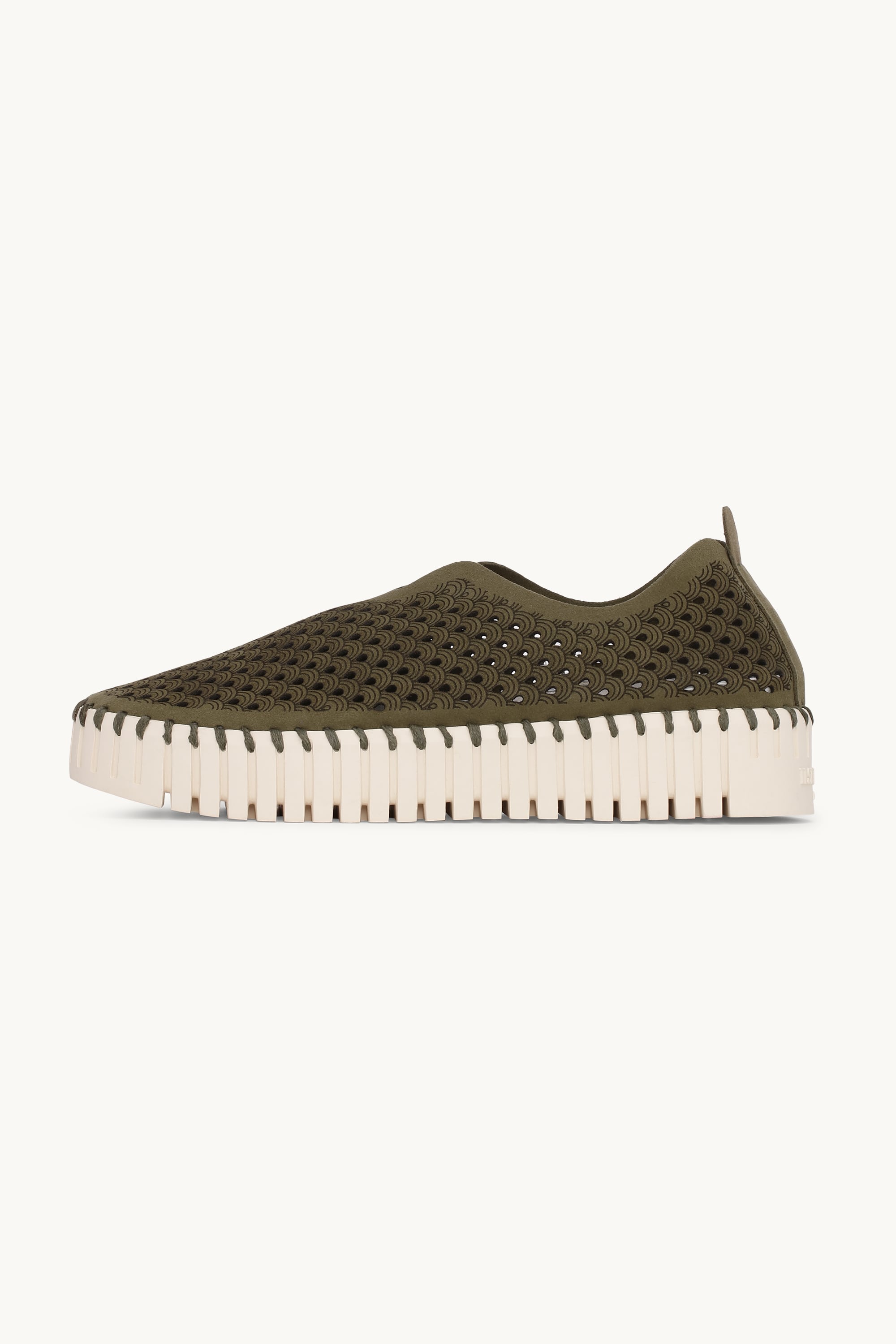 Platform Tulip Flats - Deep Olive