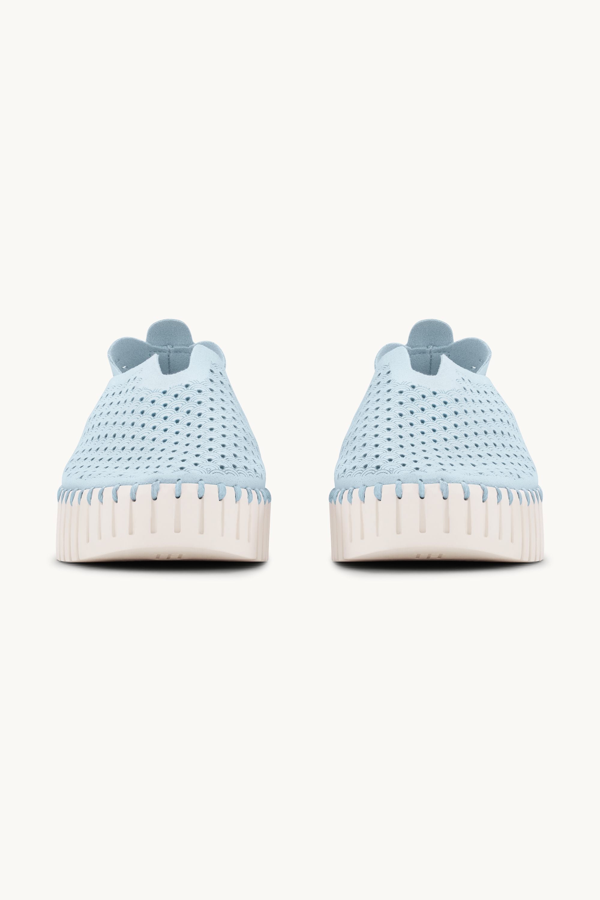 Platform Tulip Flats - Ash Blue
