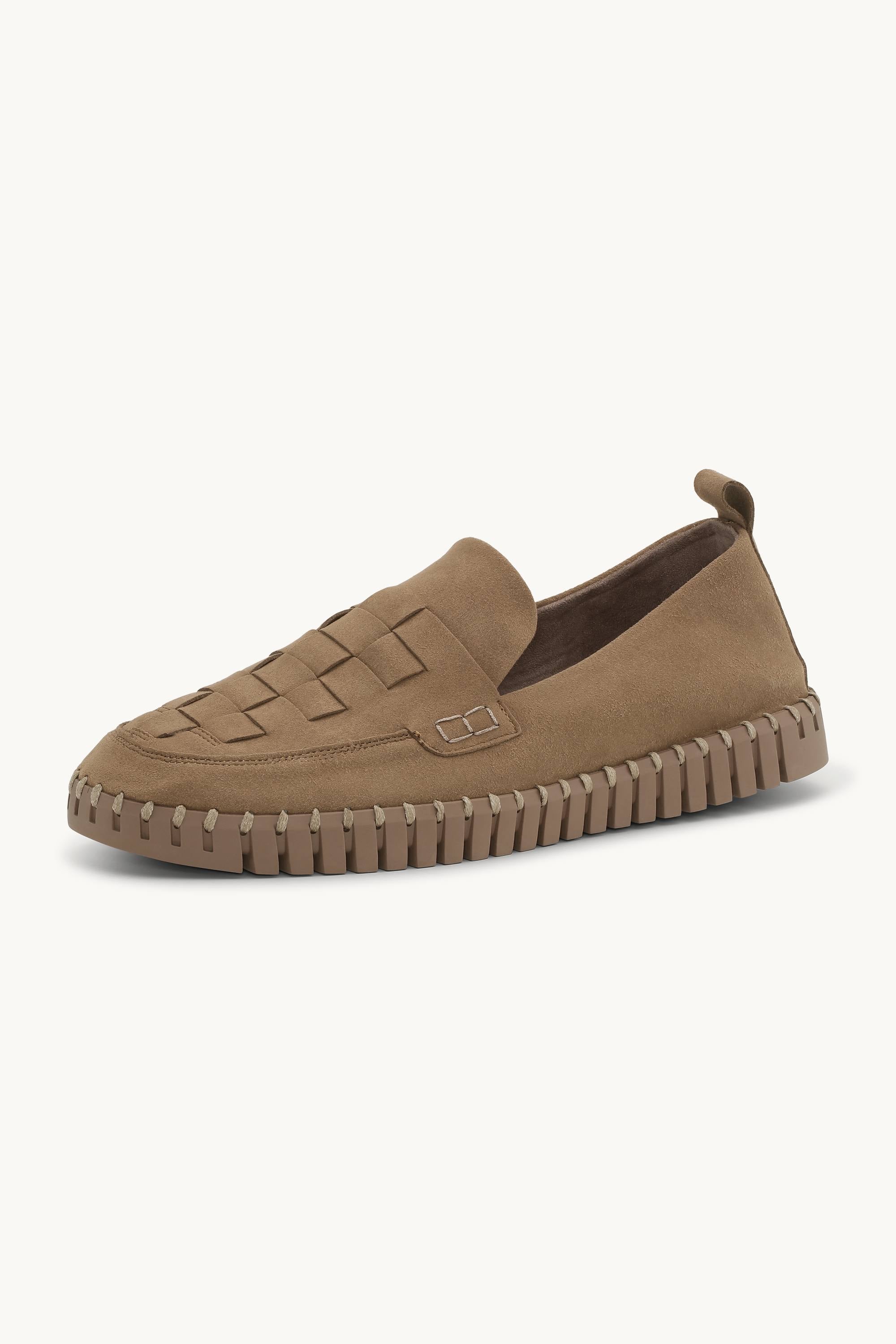 Tulip Braided Loafer - Mocca Mocca