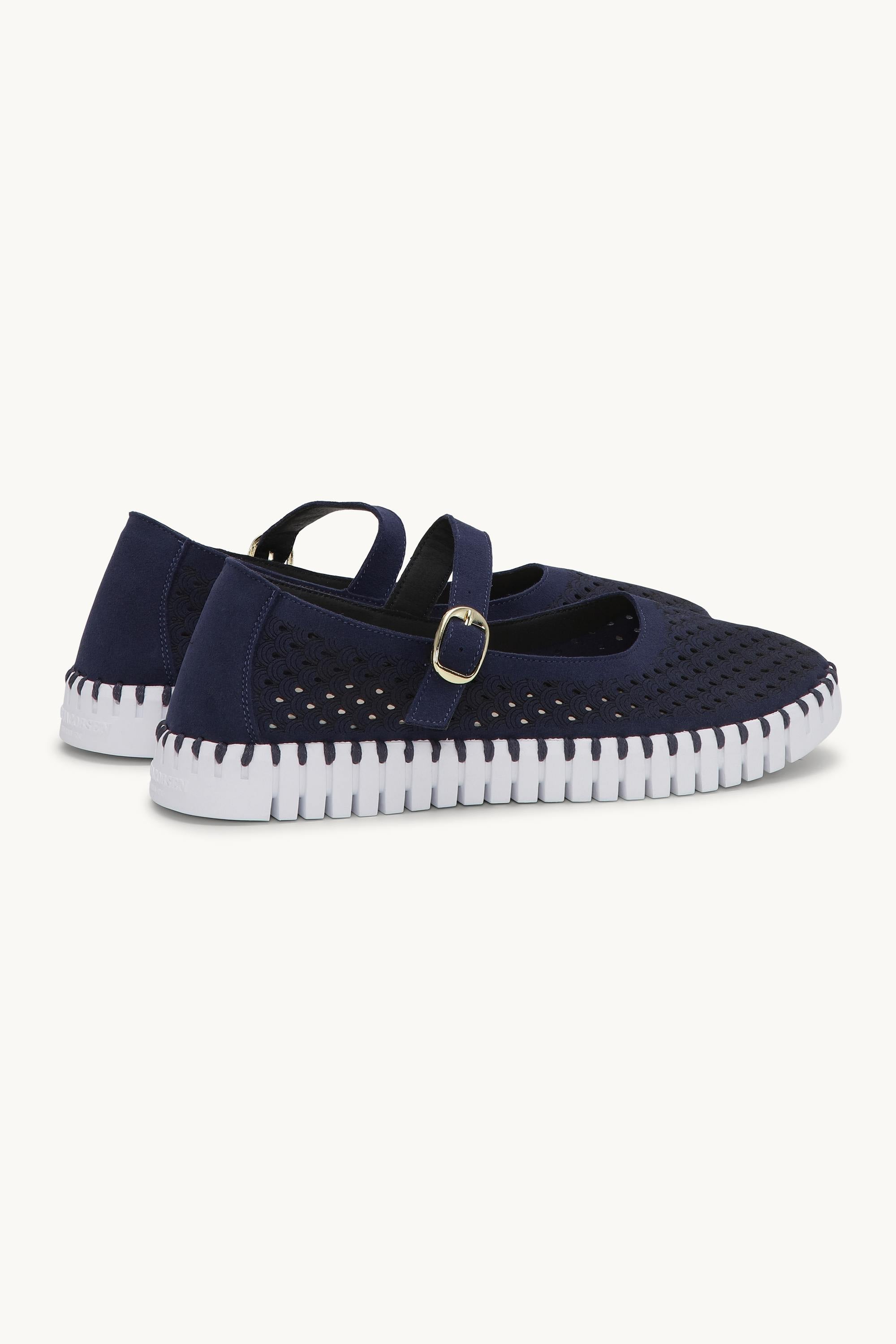 Ballerina - Dark Indigo White