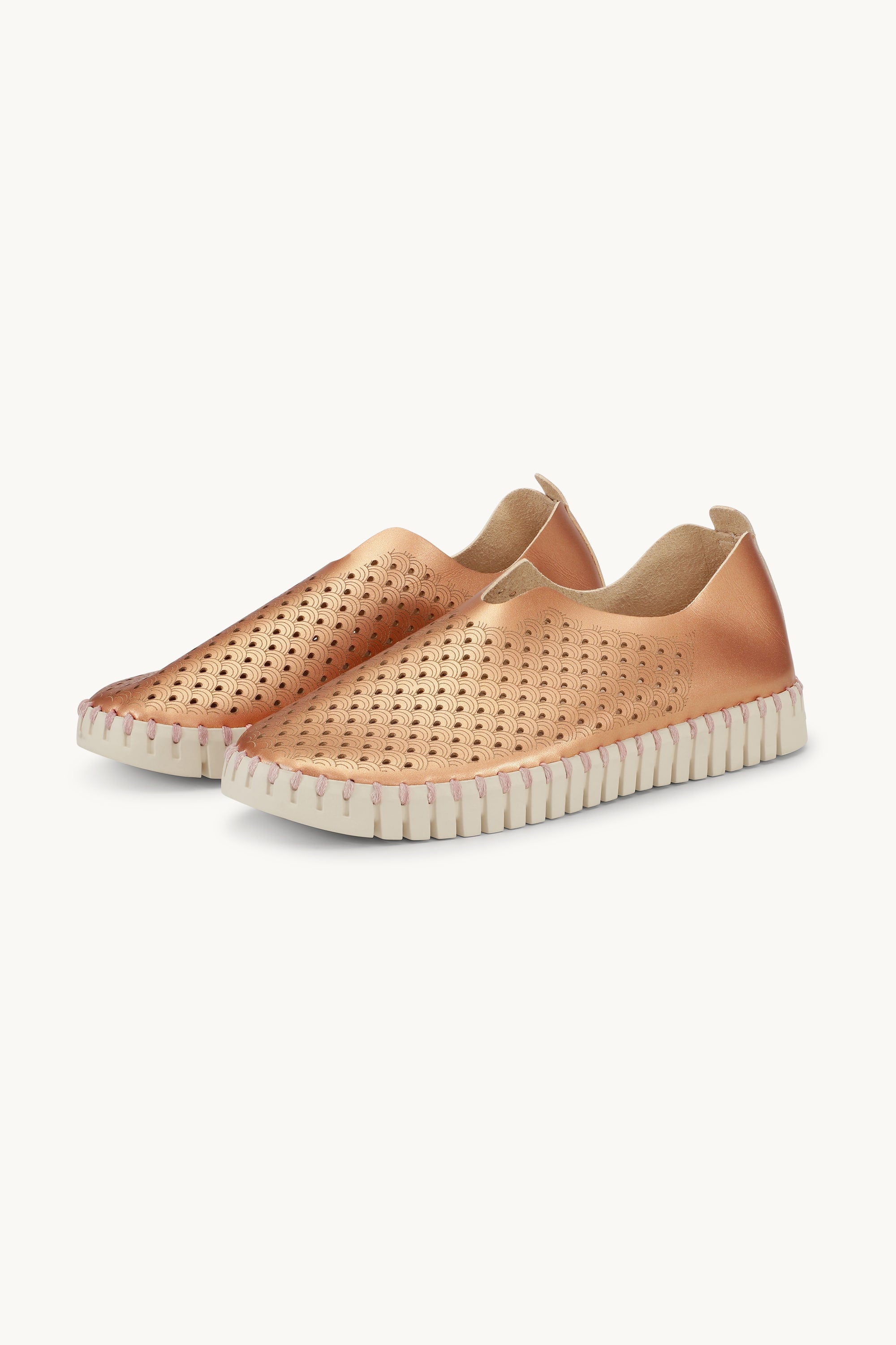 Tulip Flats Metallic - Rose Gold