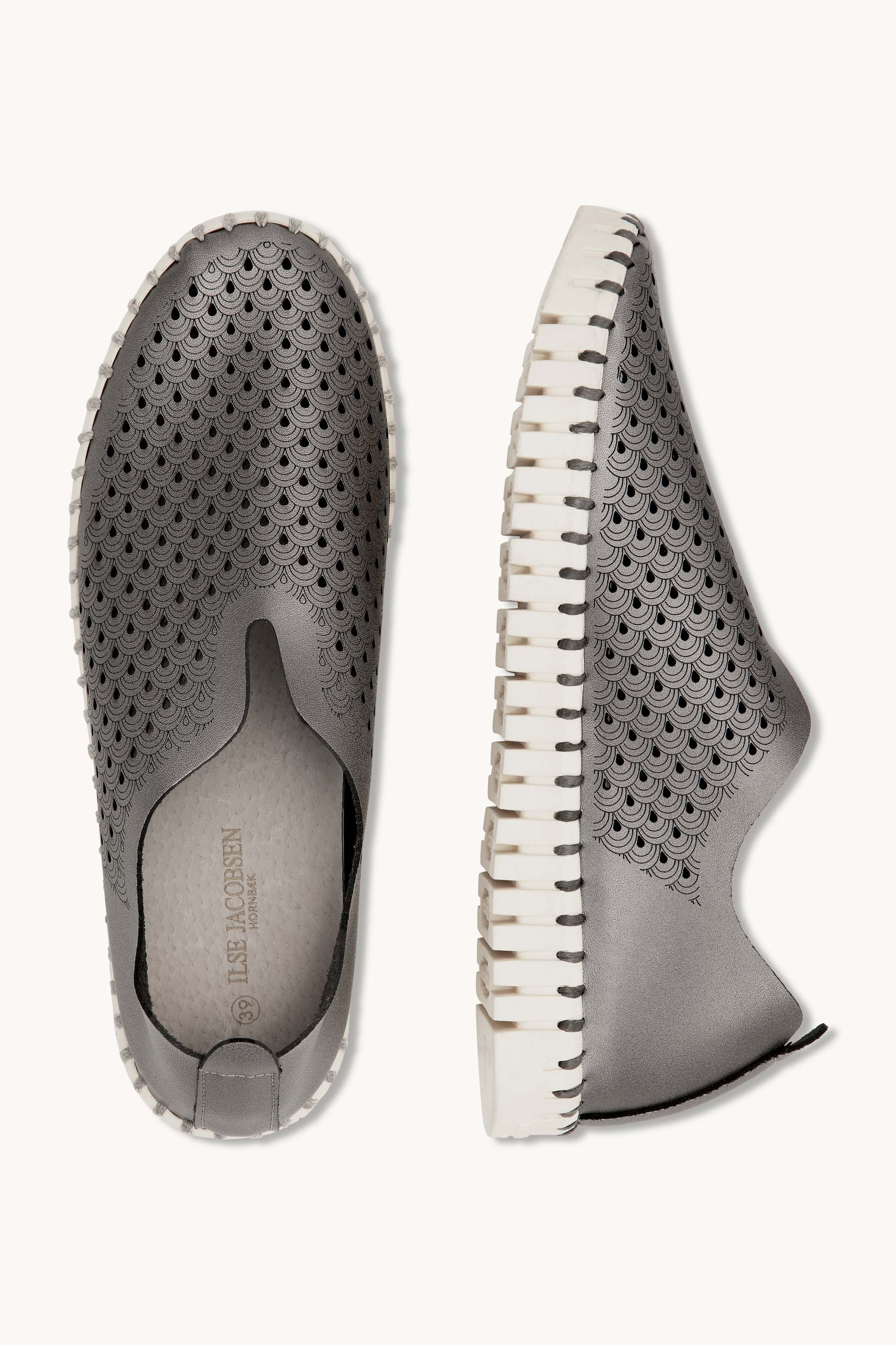 Tulip Flats Metallic - Gun Metal