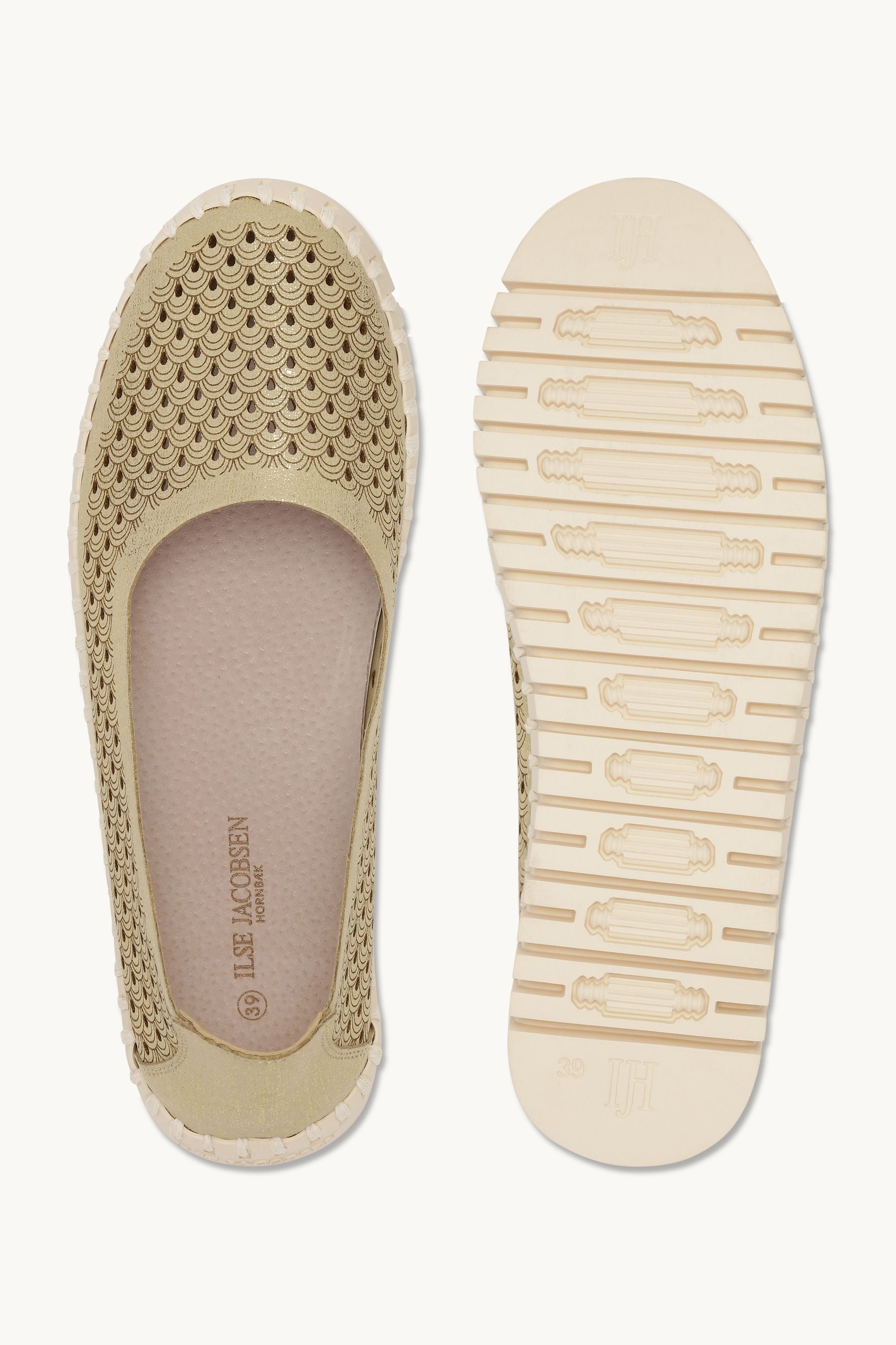 Ballerina Glitter - Platin Pearled Ivory