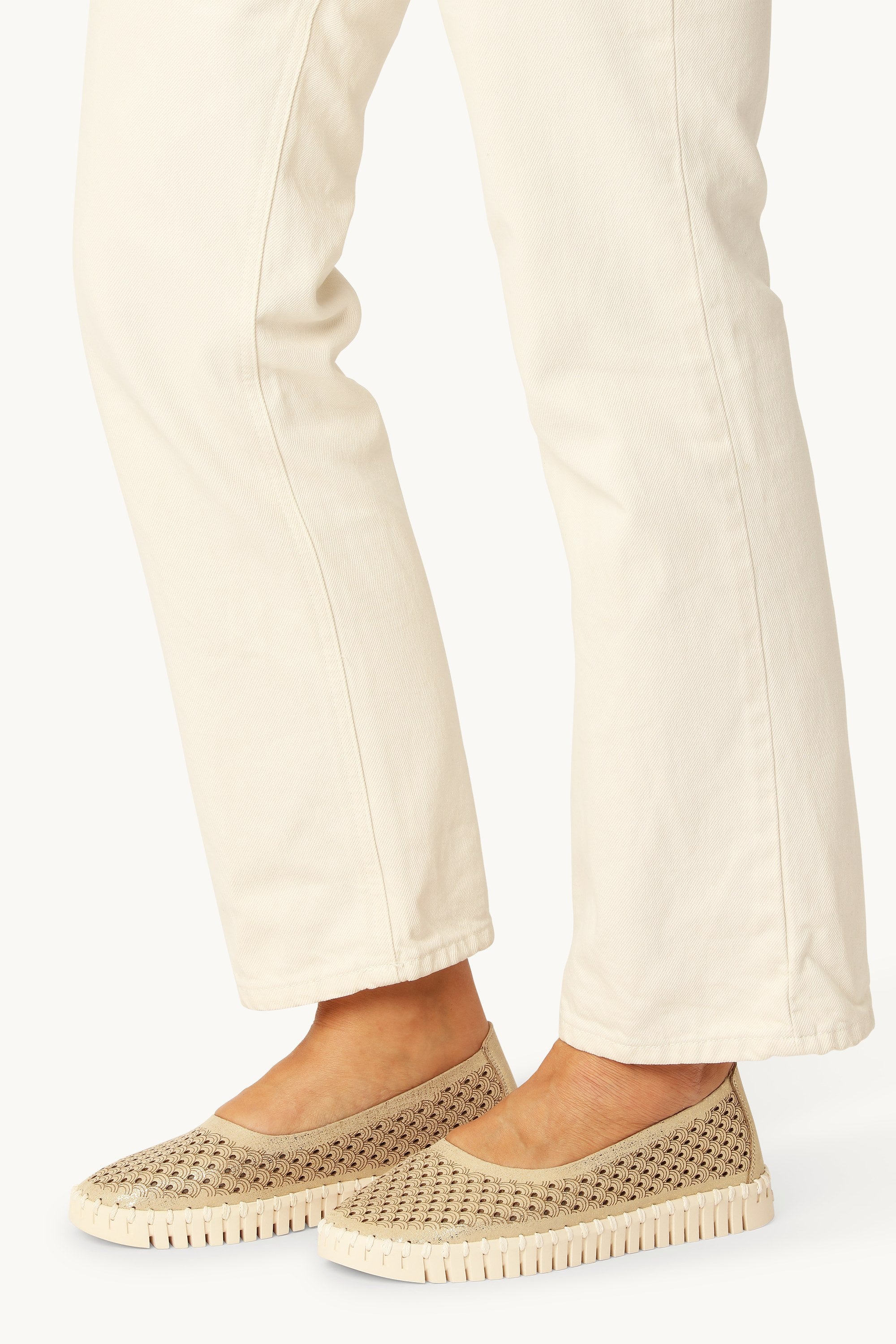 Ballerina Glitter - Platin Pearled Ivory