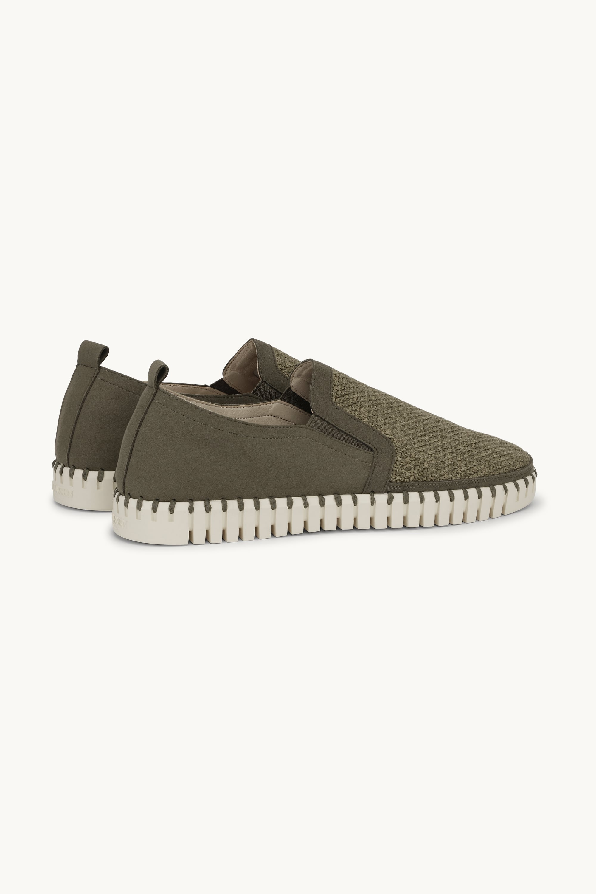 Men’s Comfort Shoes - Deep Olive Pearled Ivory