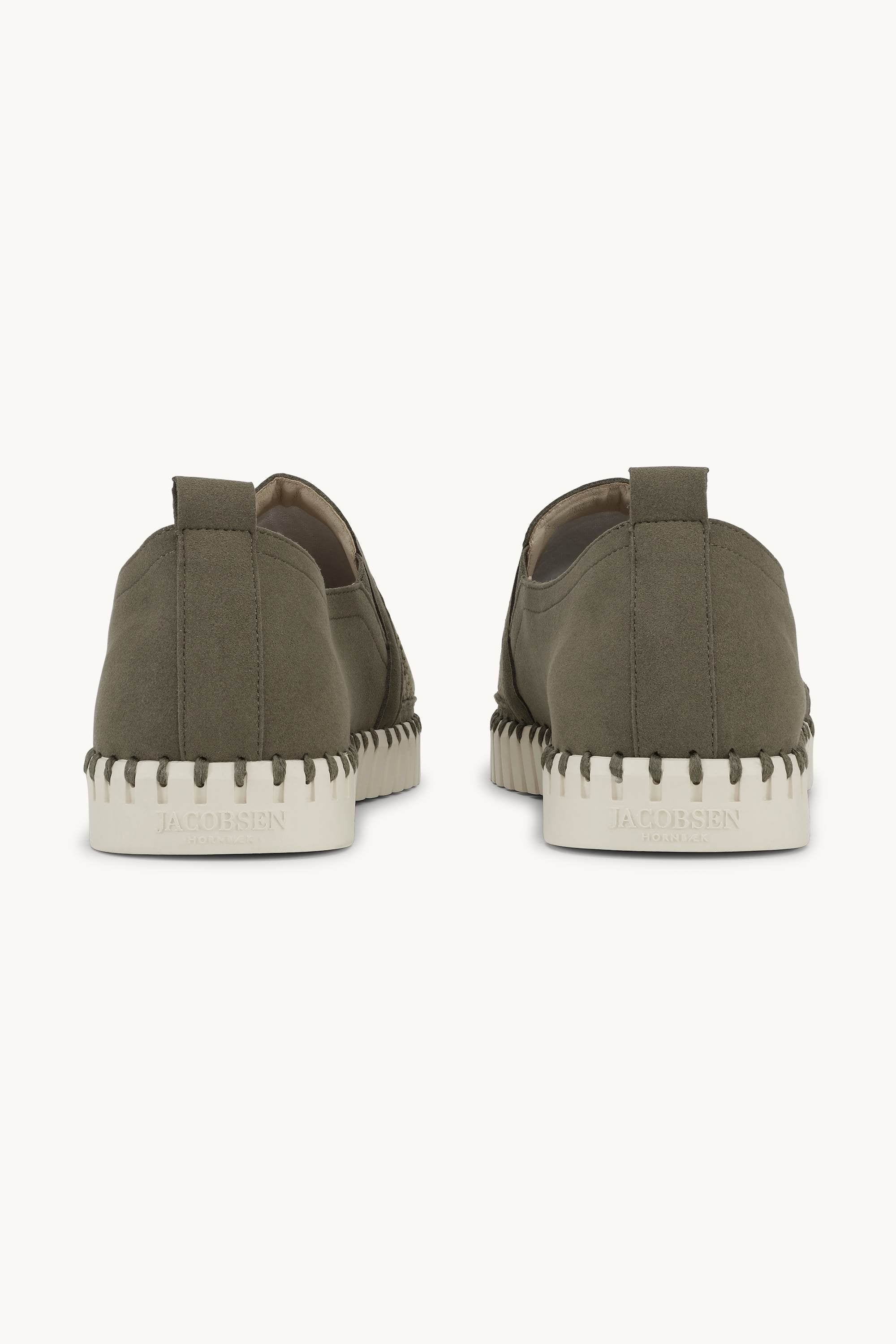 Men’s Comfort Shoes - Deep Olive Pearled Ivory