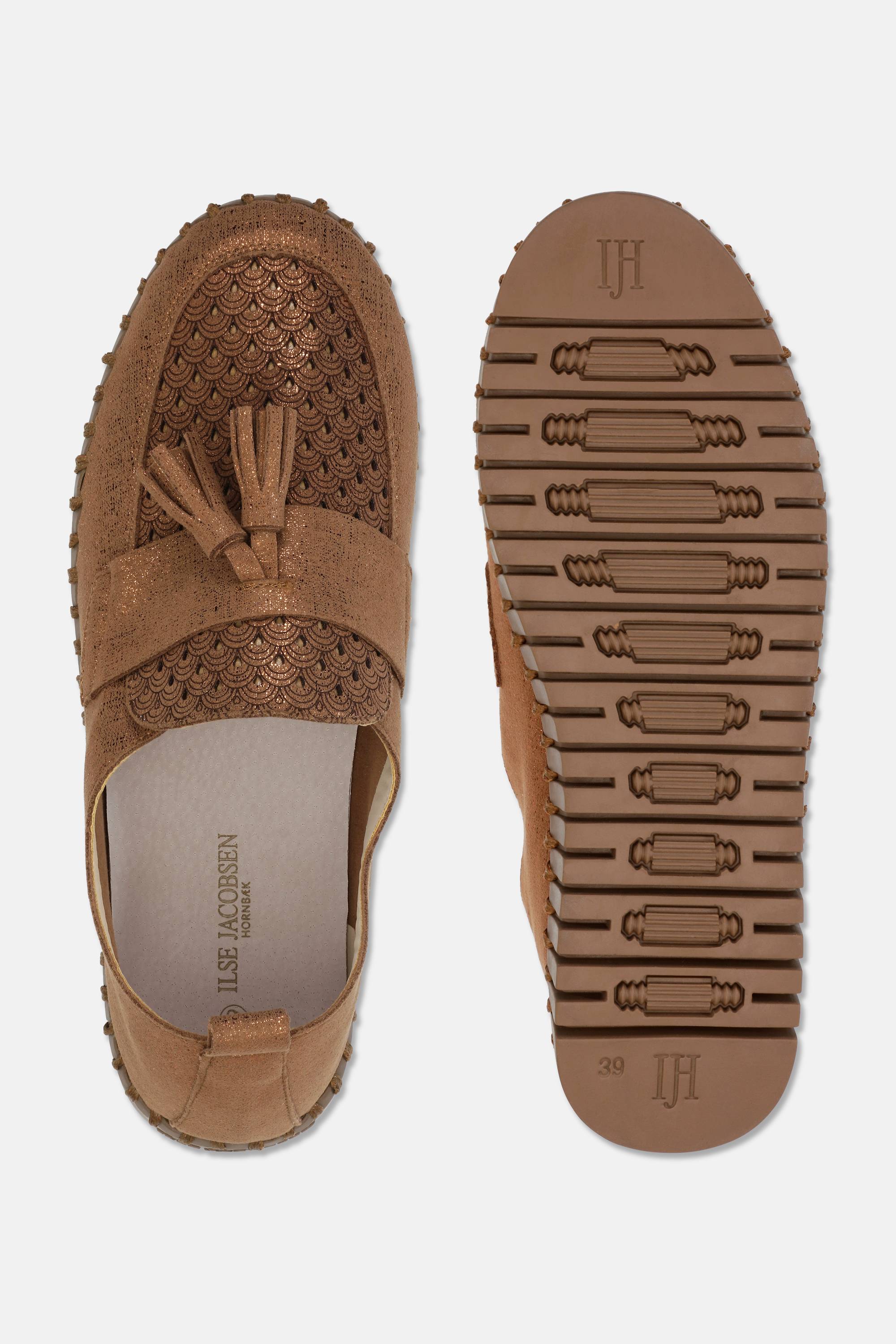 Tulip Loafer Tassel - Nougat Tannin