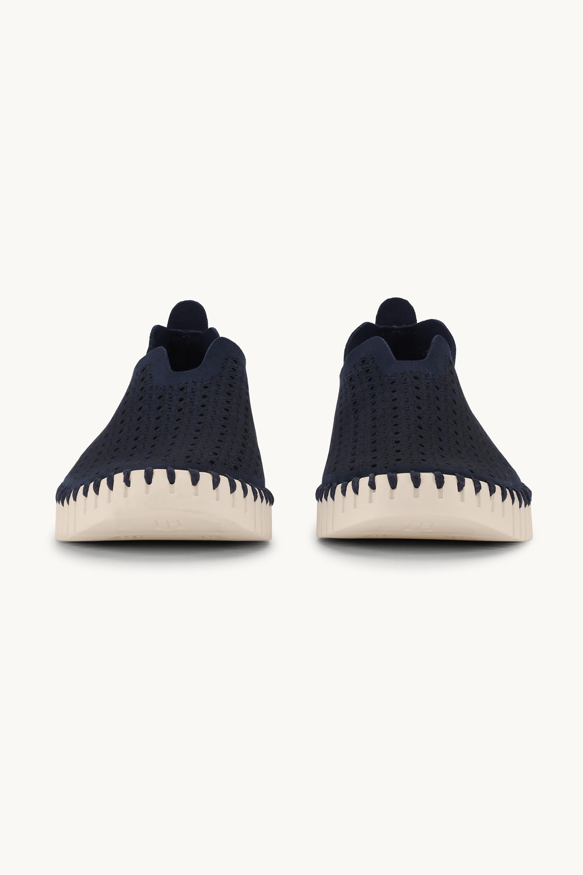 Tulip Flats - Dark Indigo Pearled Ivory