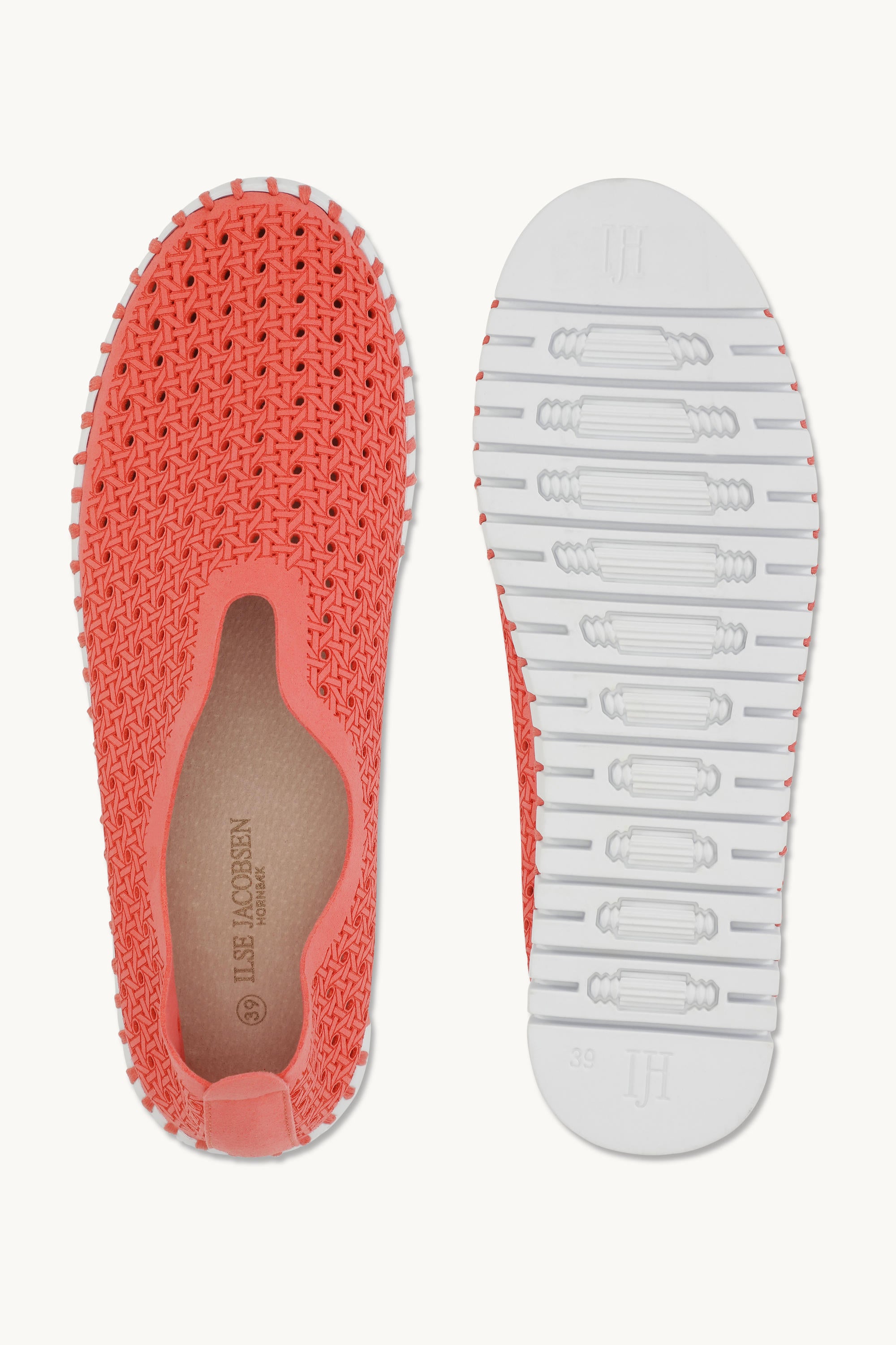 Tulip Flats - Raspberry White