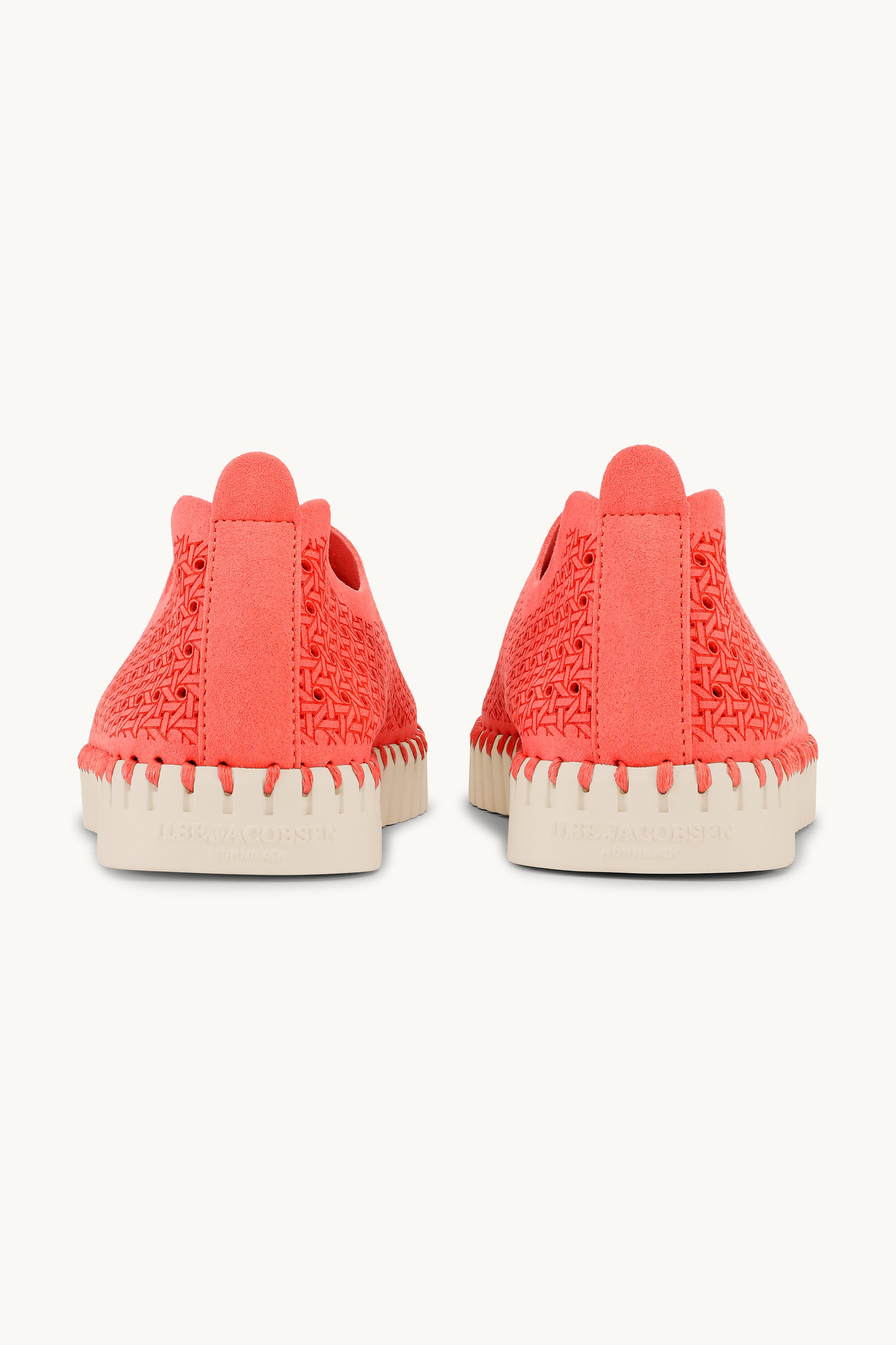 Tulip Flats - Raspberry Pearled Ivory