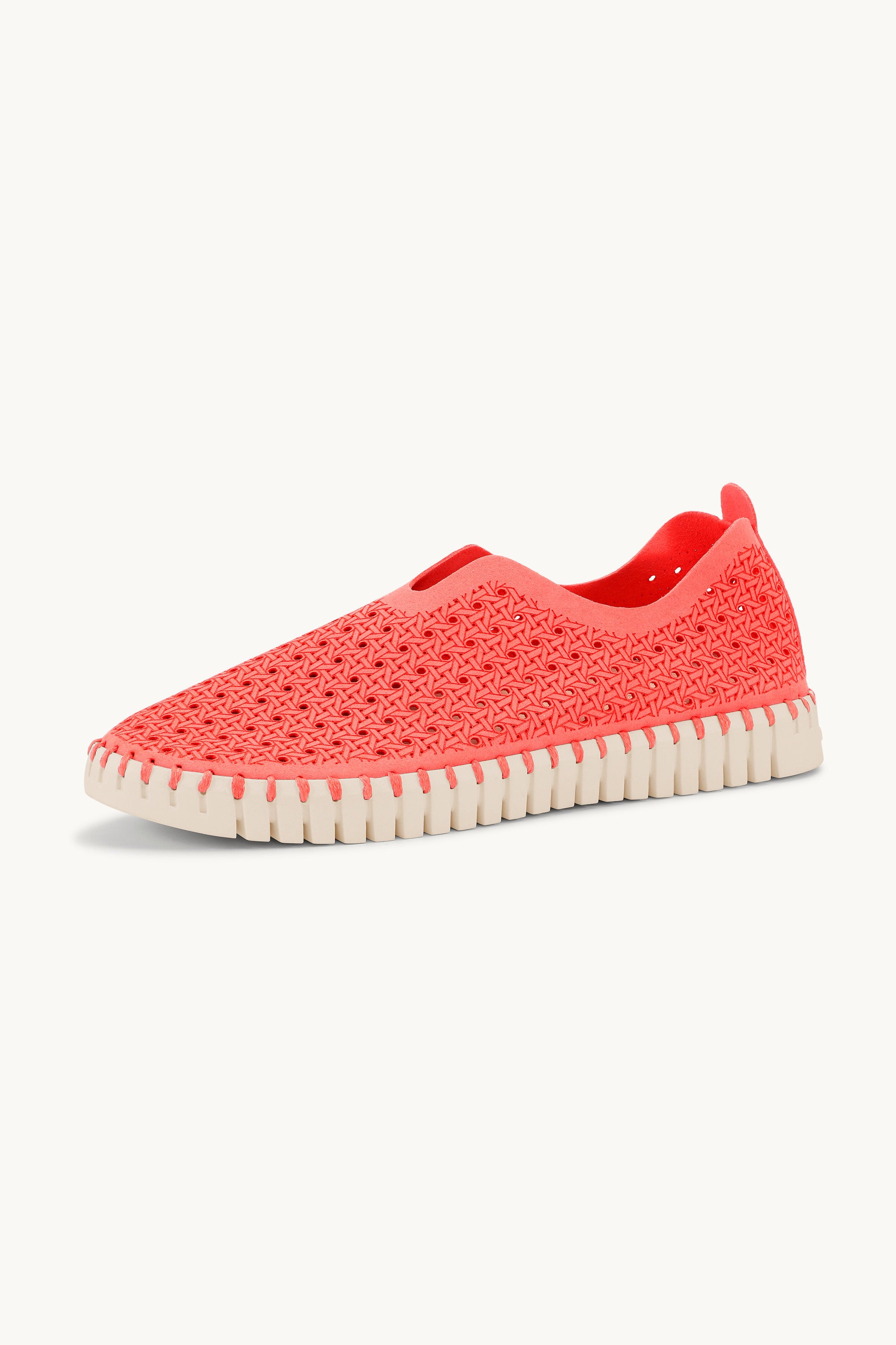 Tulip Flats - Raspberry Pearled Ivory