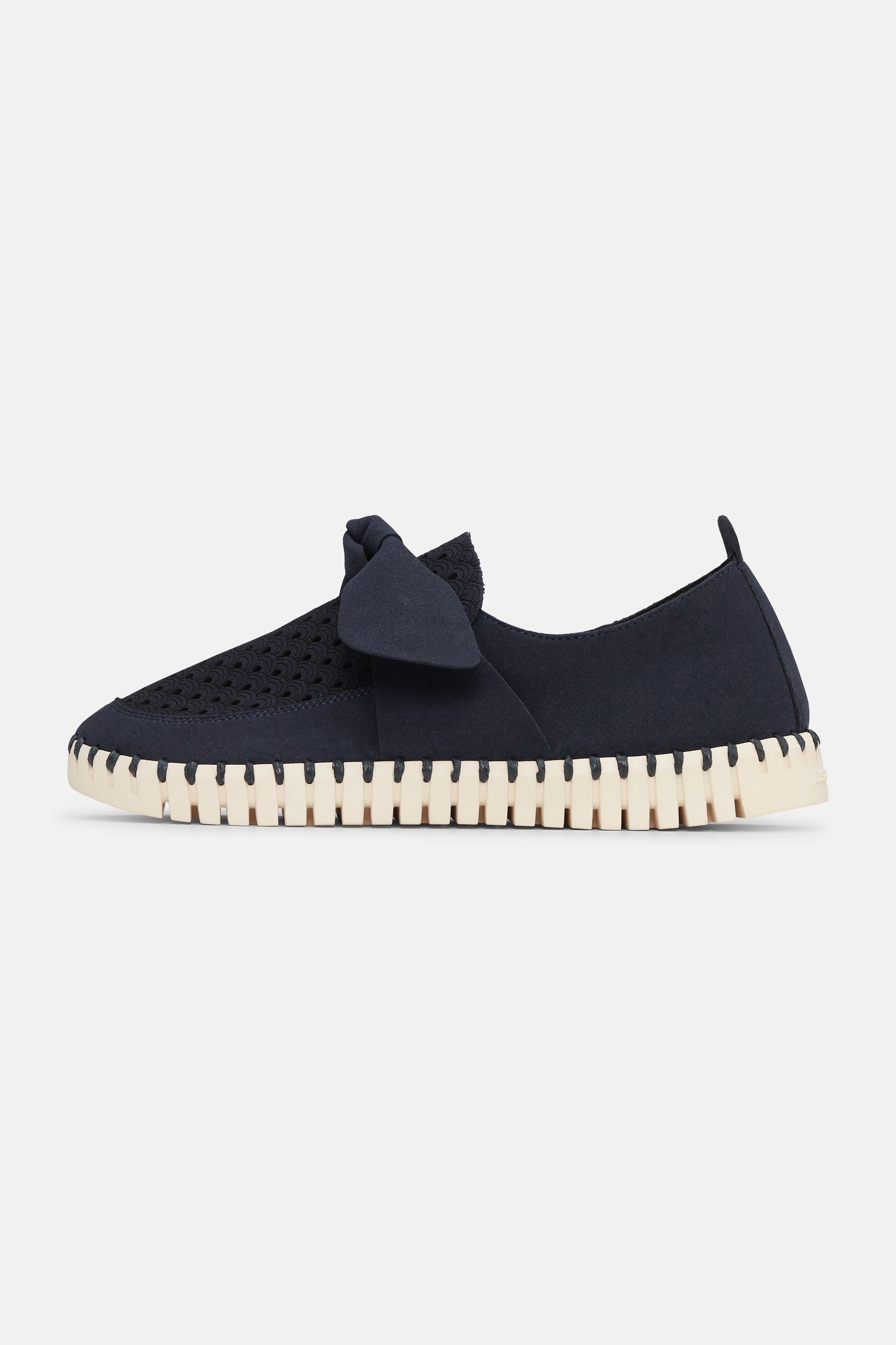 Tulip Loafer - Dark Indigo Pearled Ivory