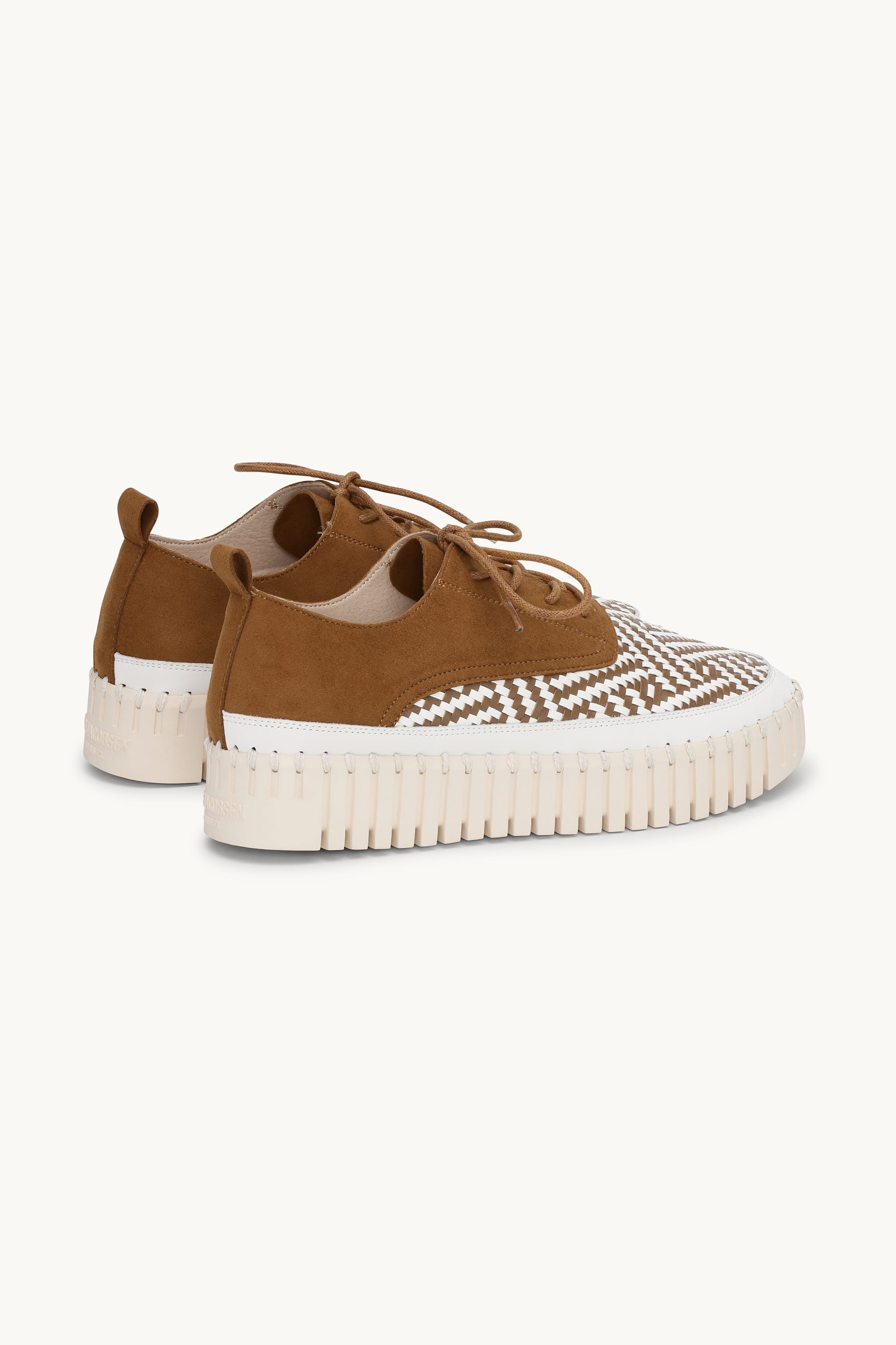 Tulip Flats With Laces - Cashew