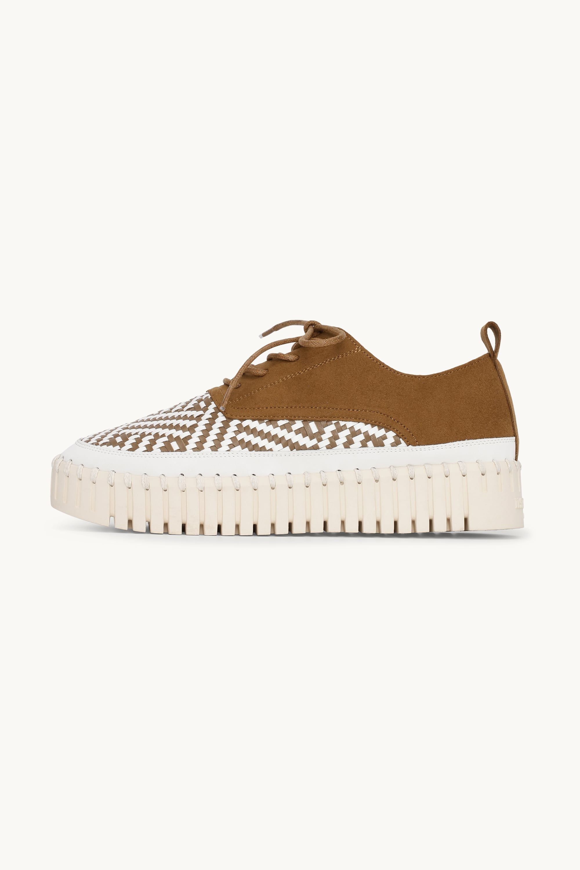 Tulip Flats With Laces - Cashew