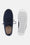 Tulip Flats With Laces - Dark Indigo White