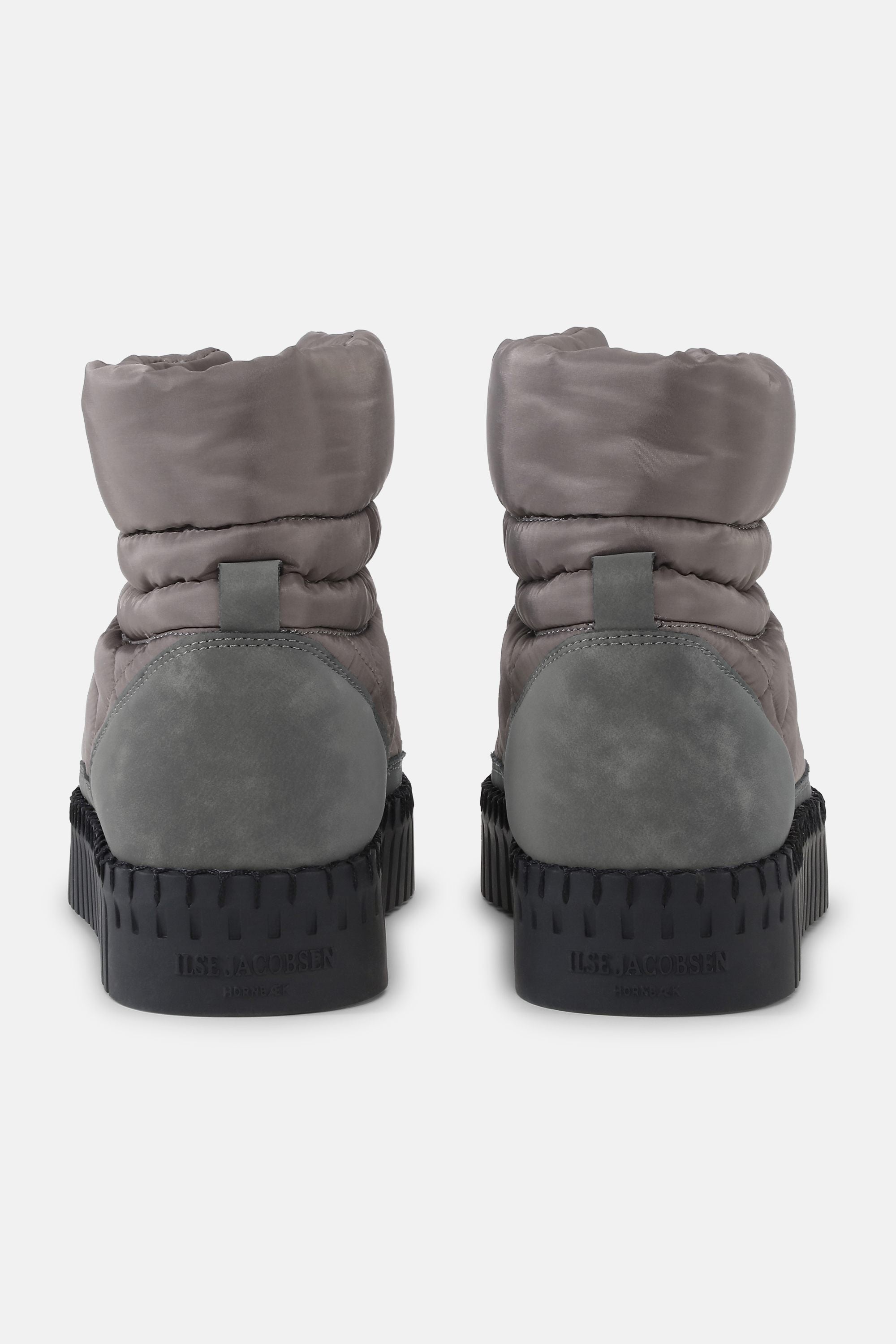 Tulip Padded Winter Boot - Grey Black