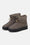 Tulip Padded Winter Boot - Grey Black