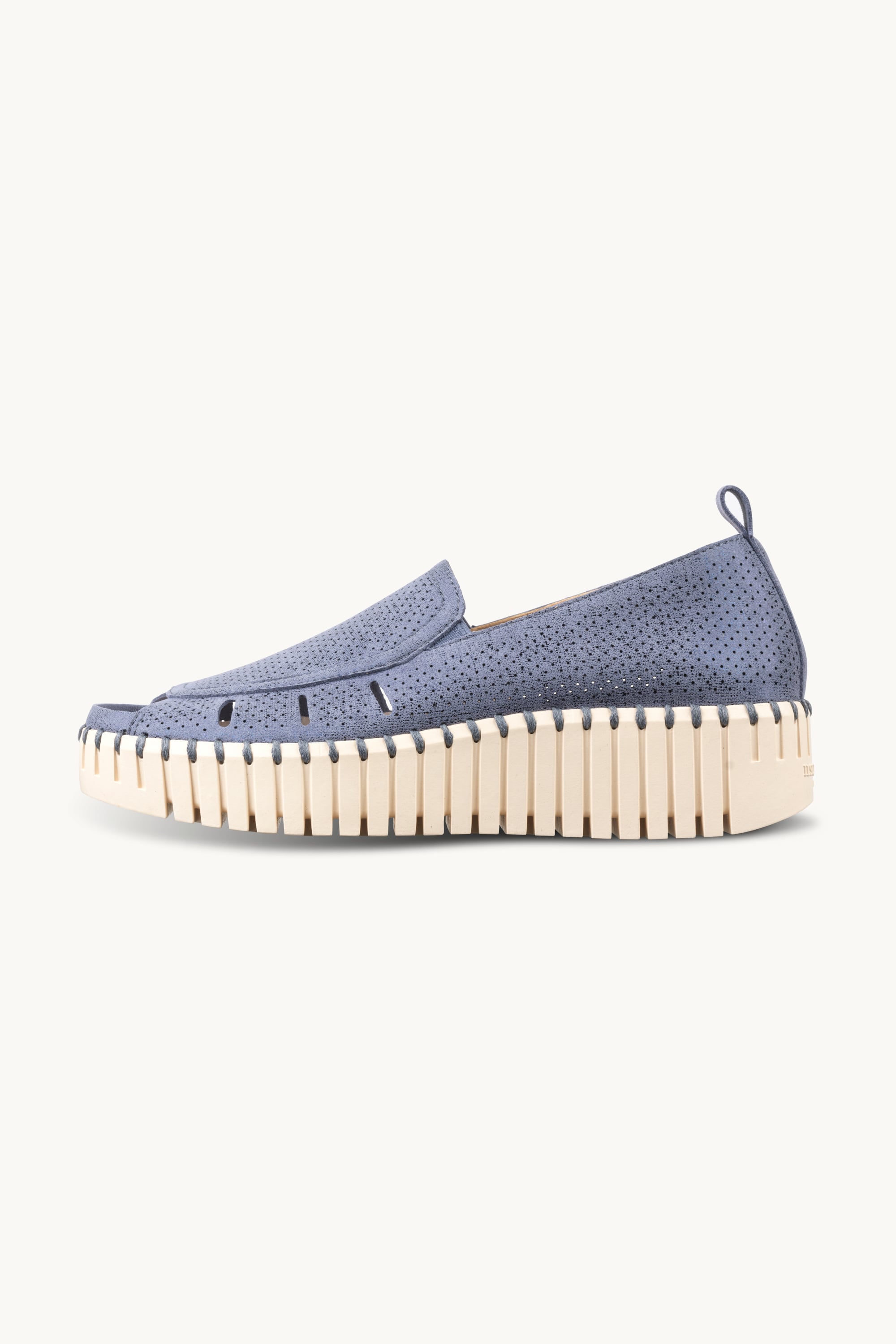 Tulip Sandal in Glitter - Ombre Blue Pearled Ivory
