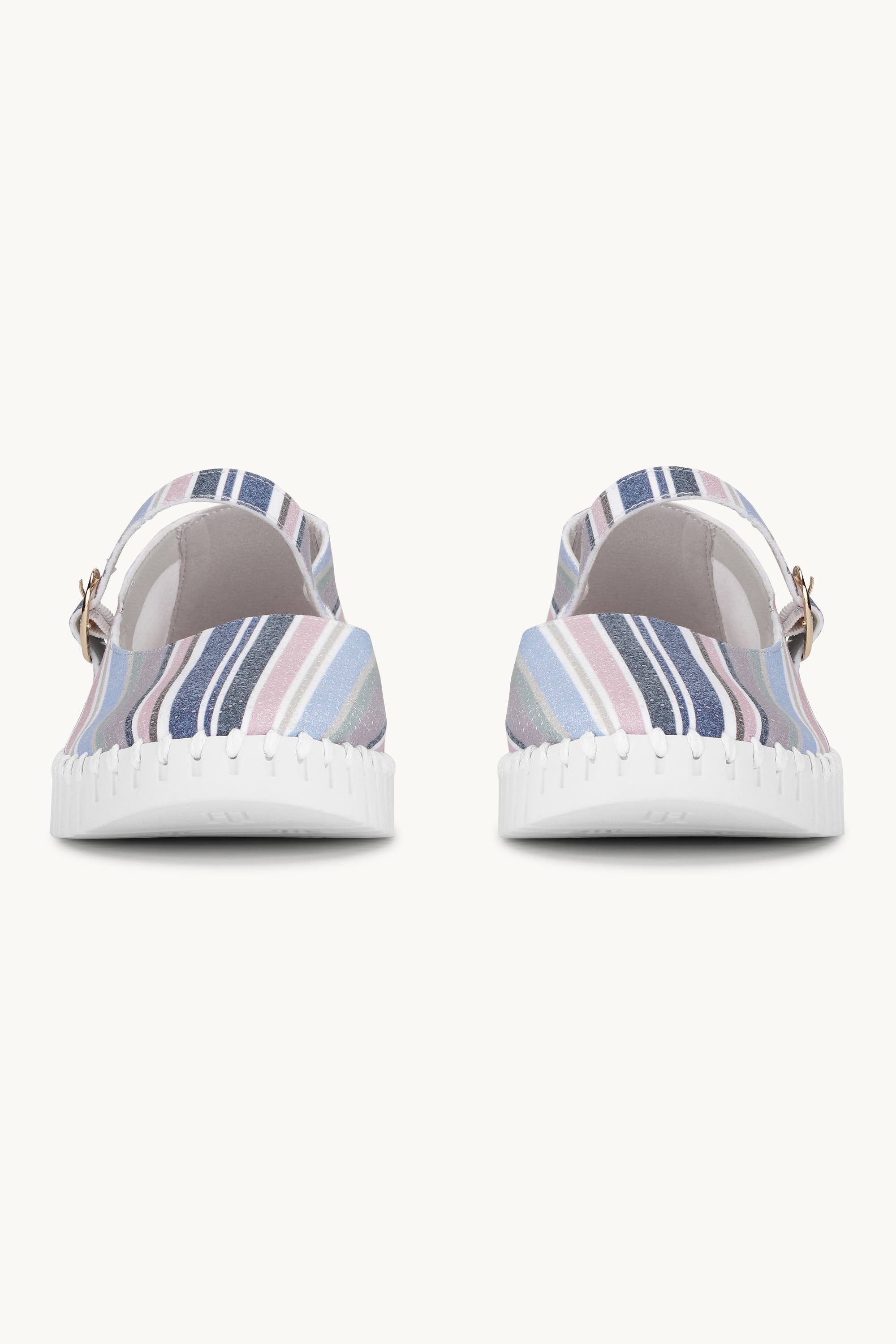 Ballerina Striped - Lotus White