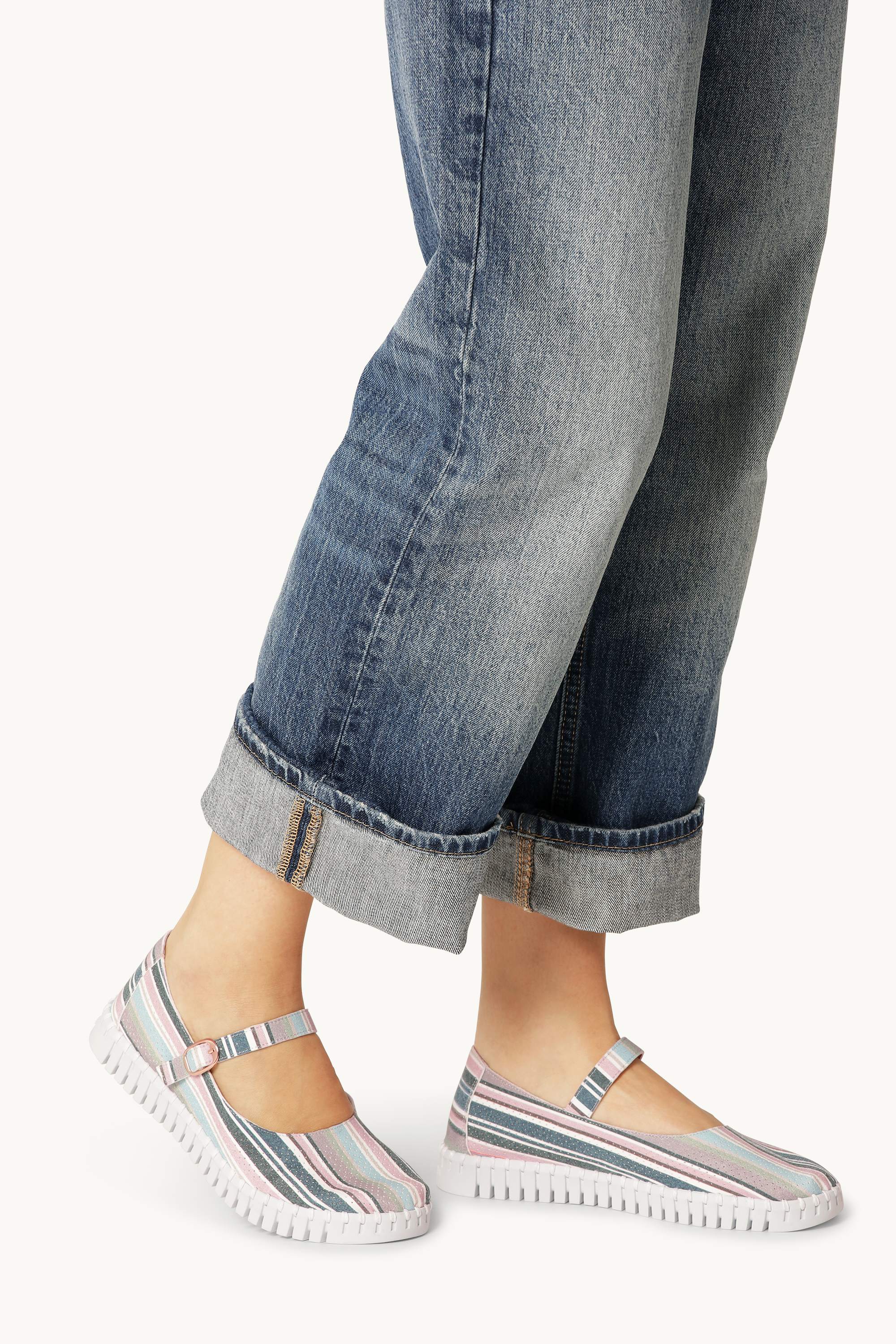 Ballerina Striped - Lotus White