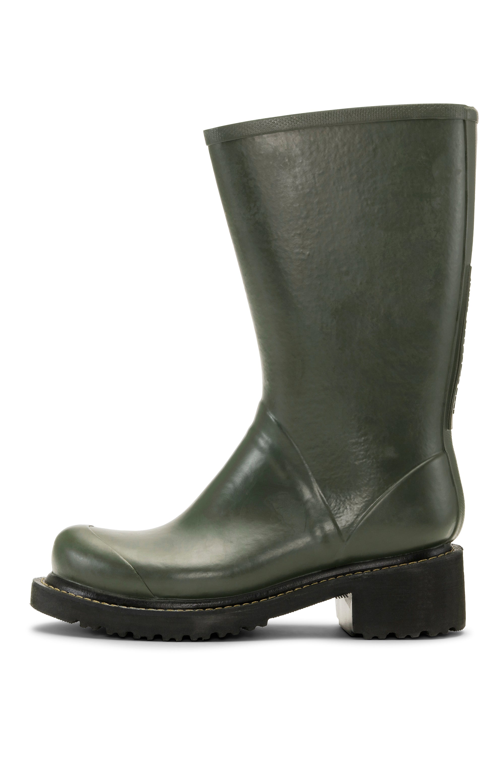 Ilse Jacobsen Hornbæk Footwear 3/4 Rubber Boots With Zip Rain boots 410 Army