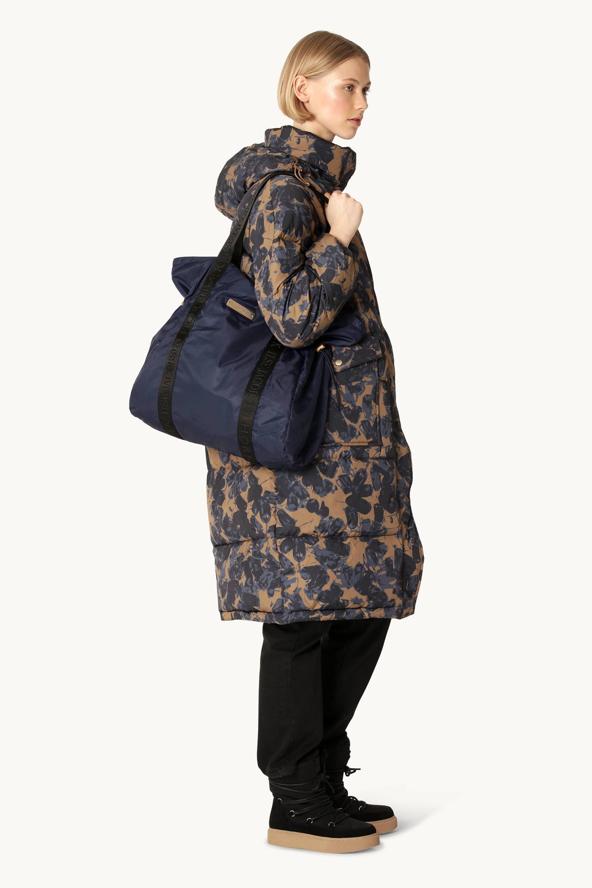 Light Rain Shopper Bag - Ombre Blue