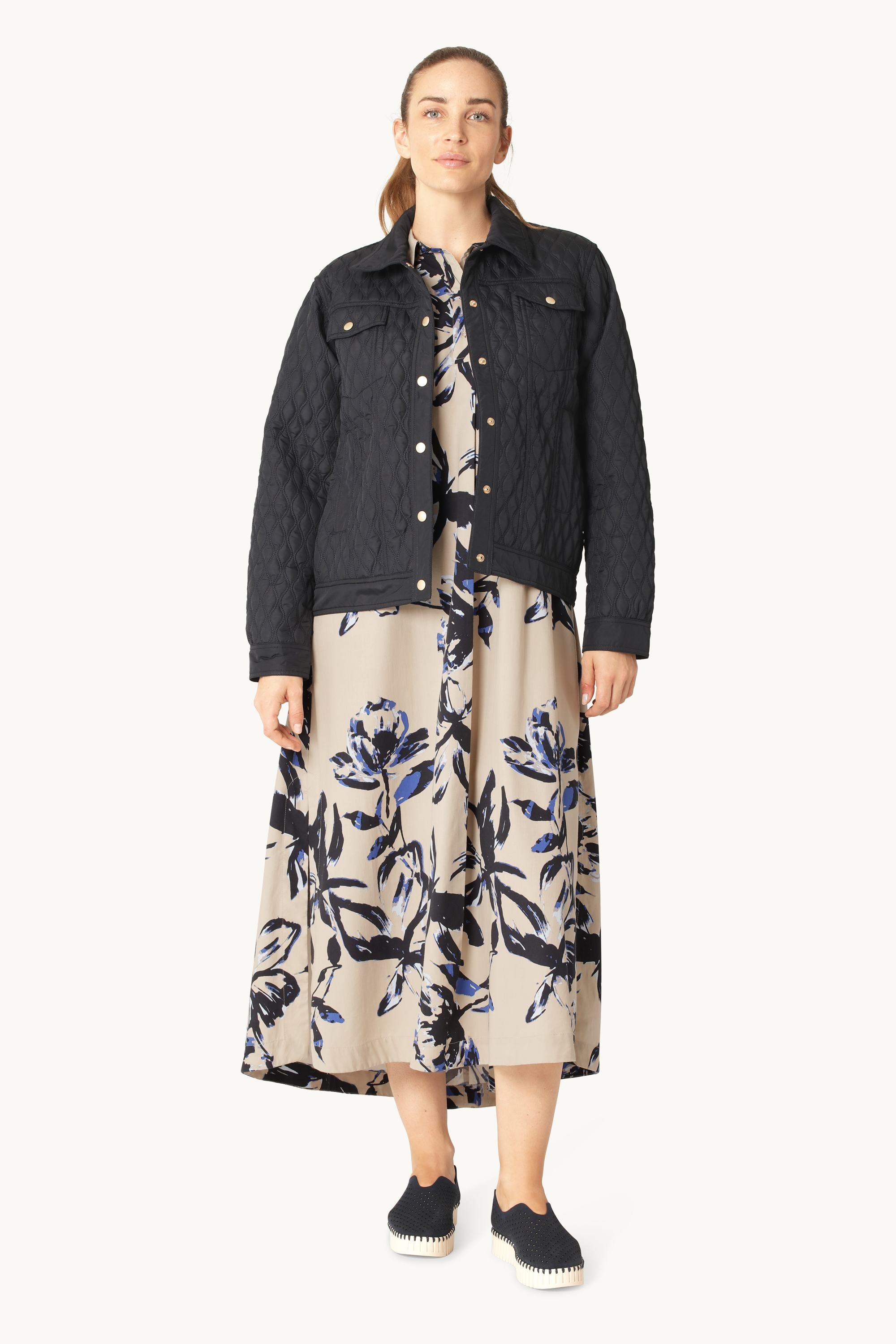 Quilt Jacket - Dark Indigo