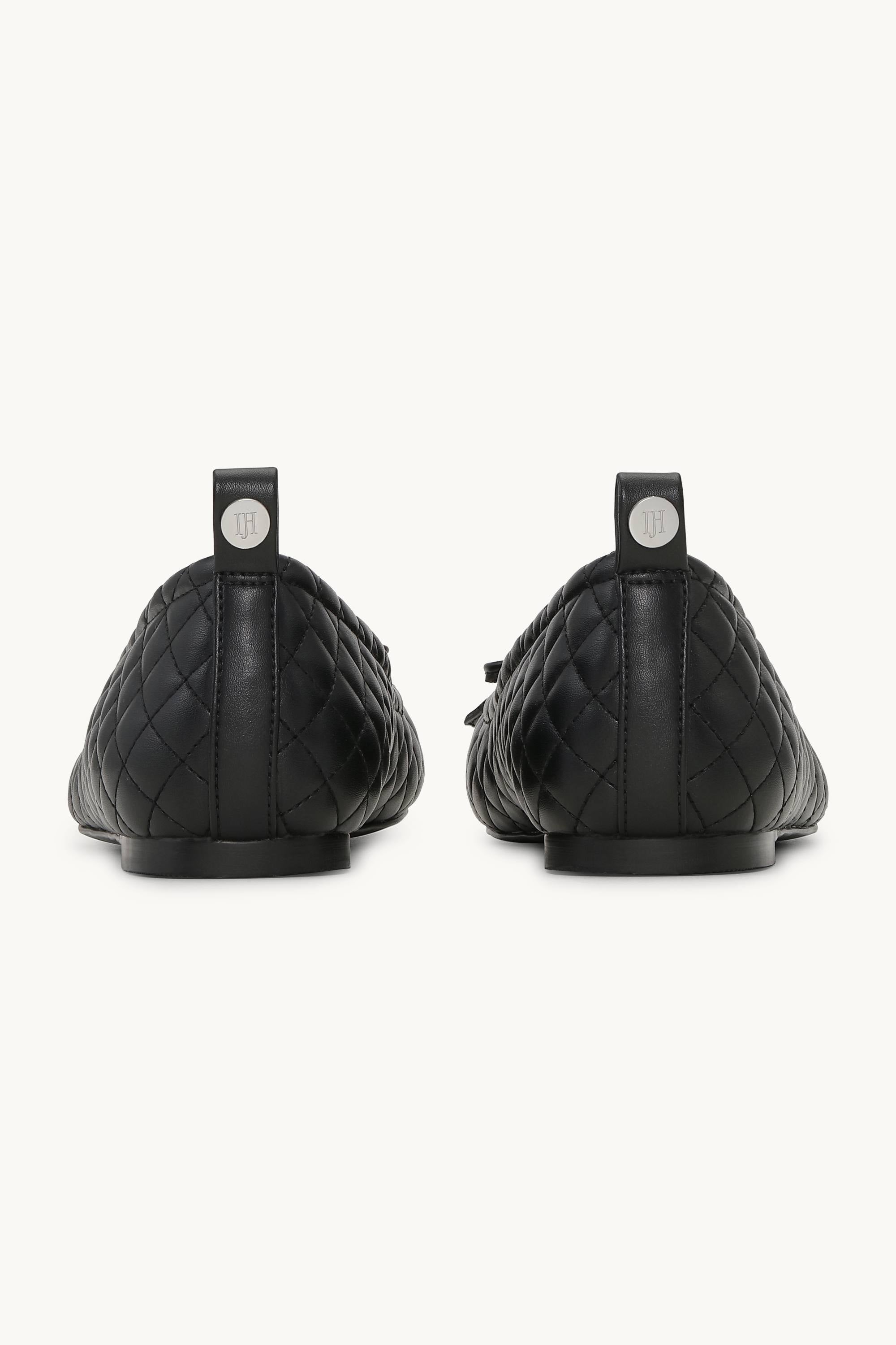 Quilted Ballerina - Black Black