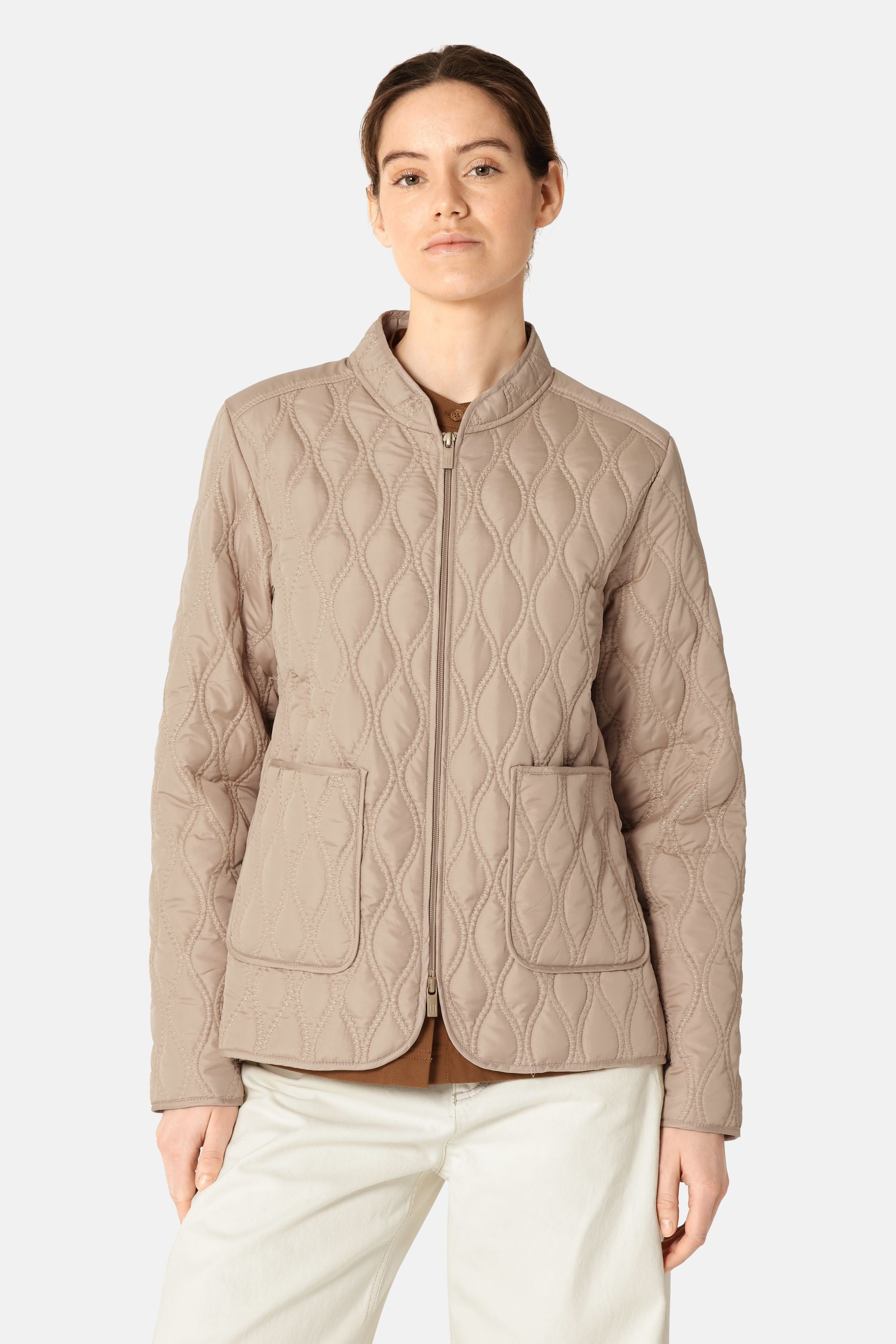 Short Quilt Jacket - Wheat