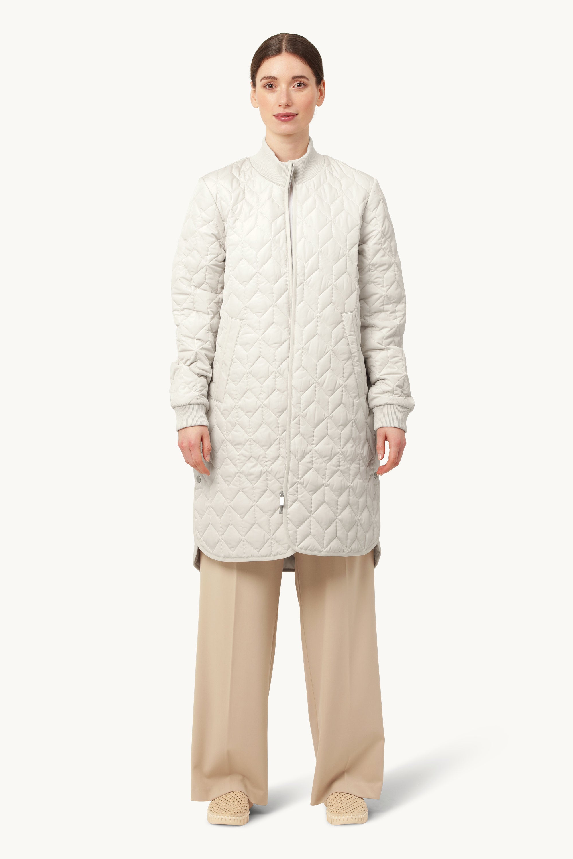 Long Padded Quilt Jacket - Kit